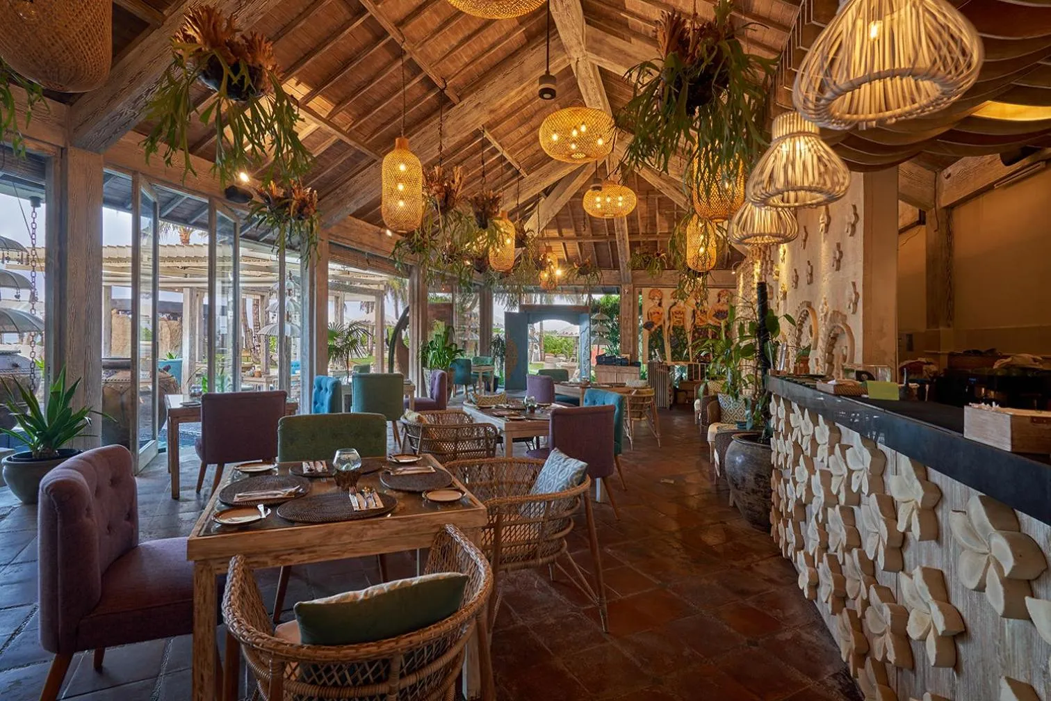 Restaurant/places to eat in The Royal Purnama Luxury Villas - Adults Only