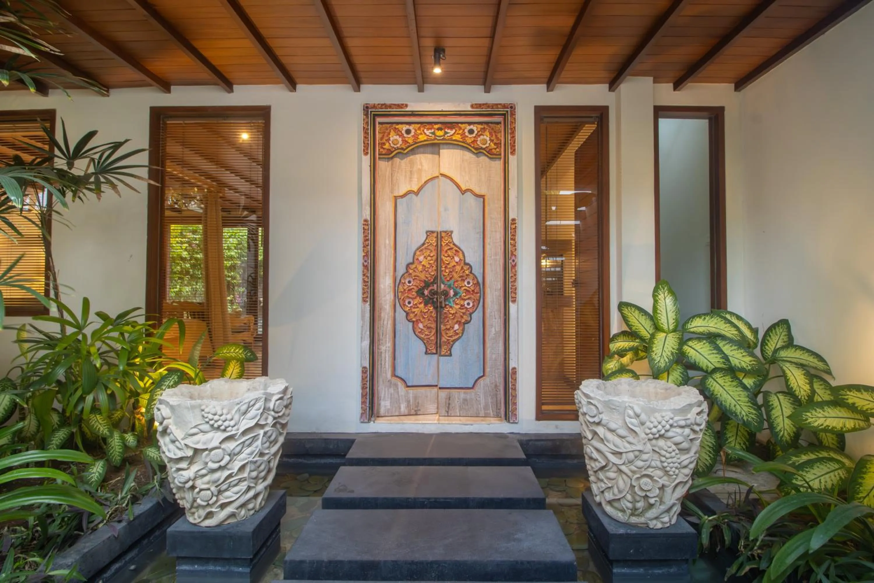 Facade/entrance in The Royal Purnama Luxury Villas - Adults Only