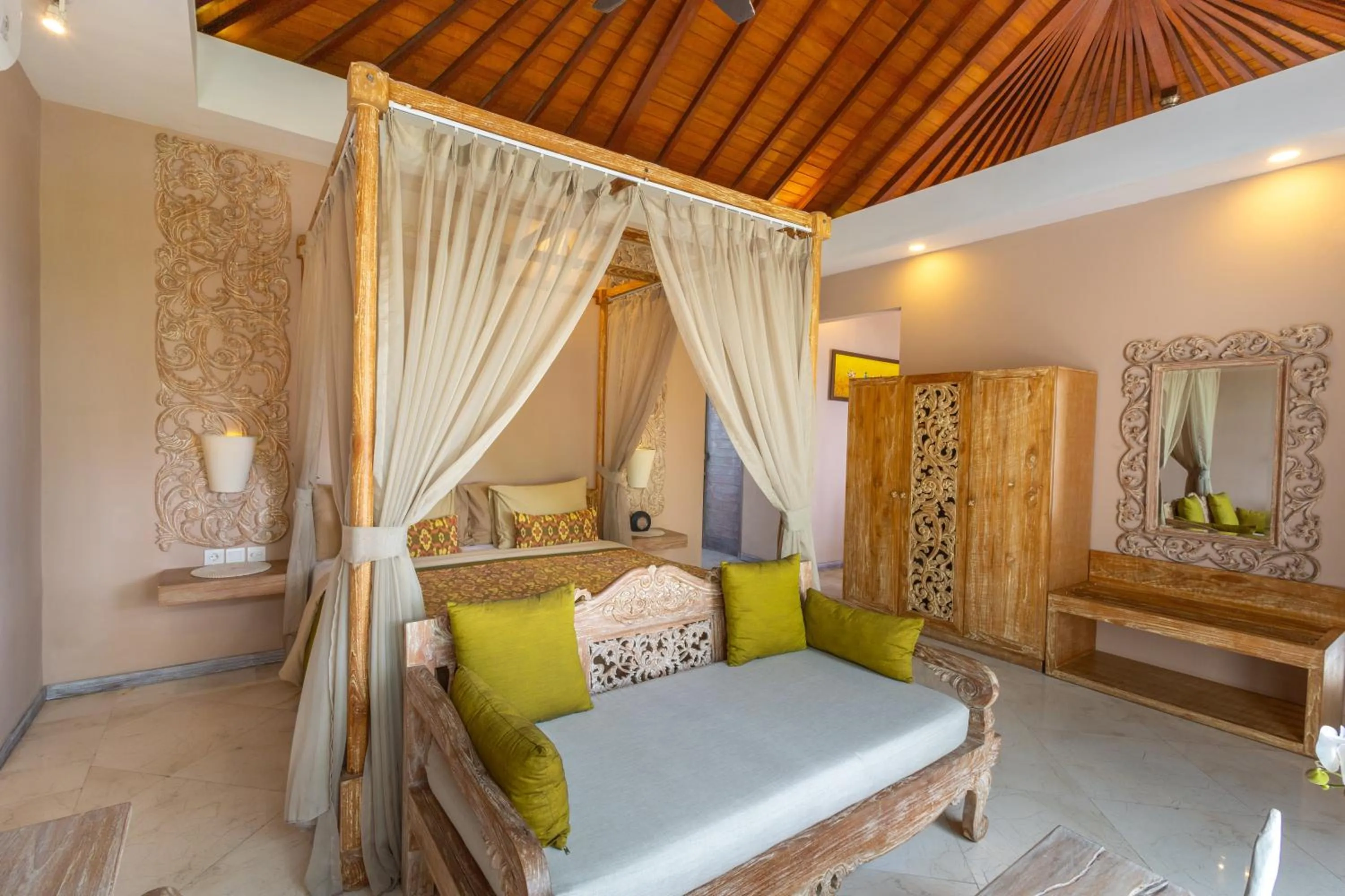 Bedroom, Bed in The Royal Purnama Luxury Villas - Adults Only