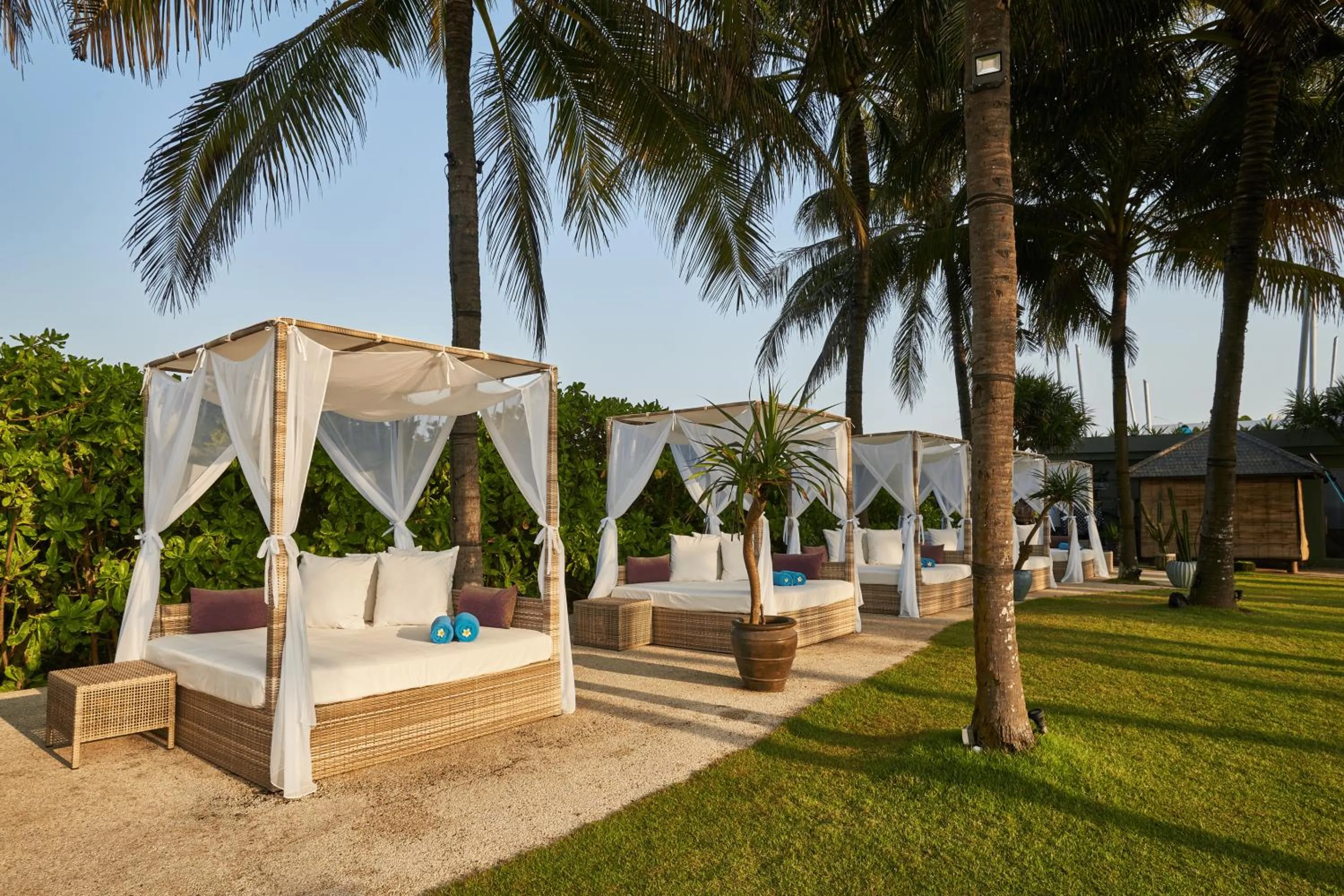 Garden view in The Royal Purnama Luxury Villas - Adults Only