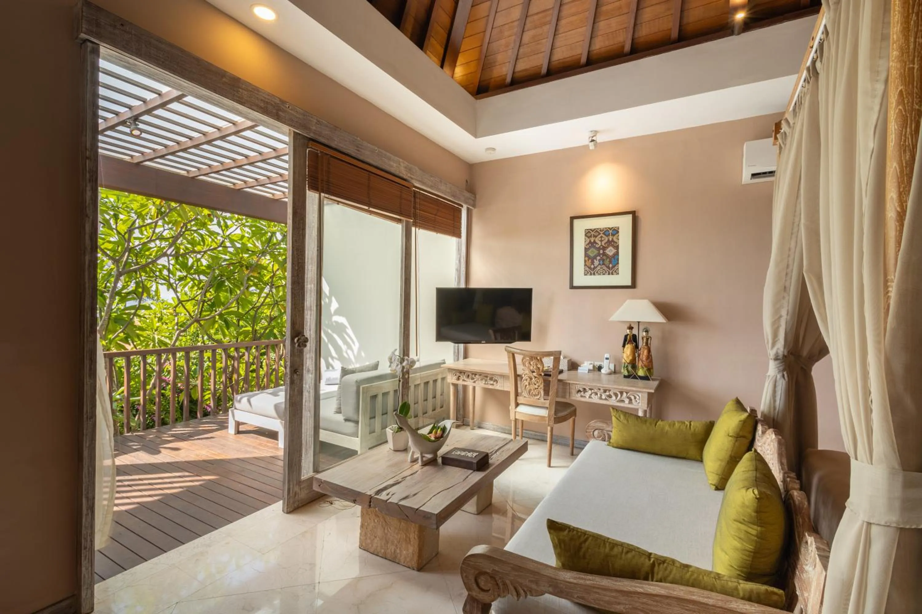 Living room in The Royal Purnama Luxury Villas - Adults Only