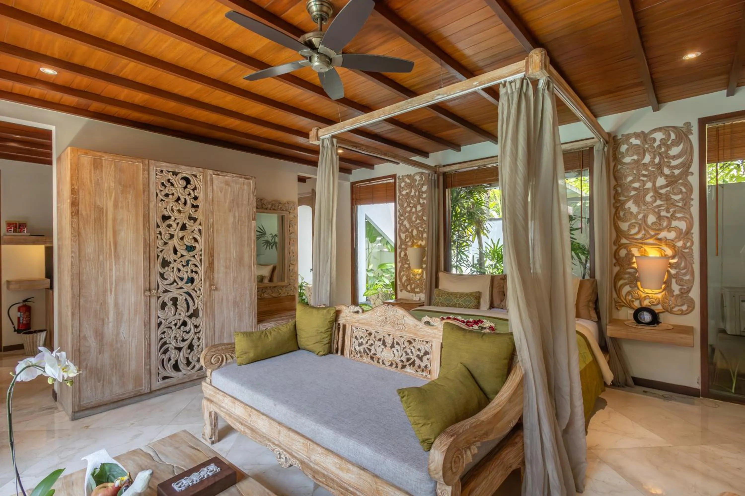Bedroom, Bed in The Royal Purnama Luxury Villas - Adults Only