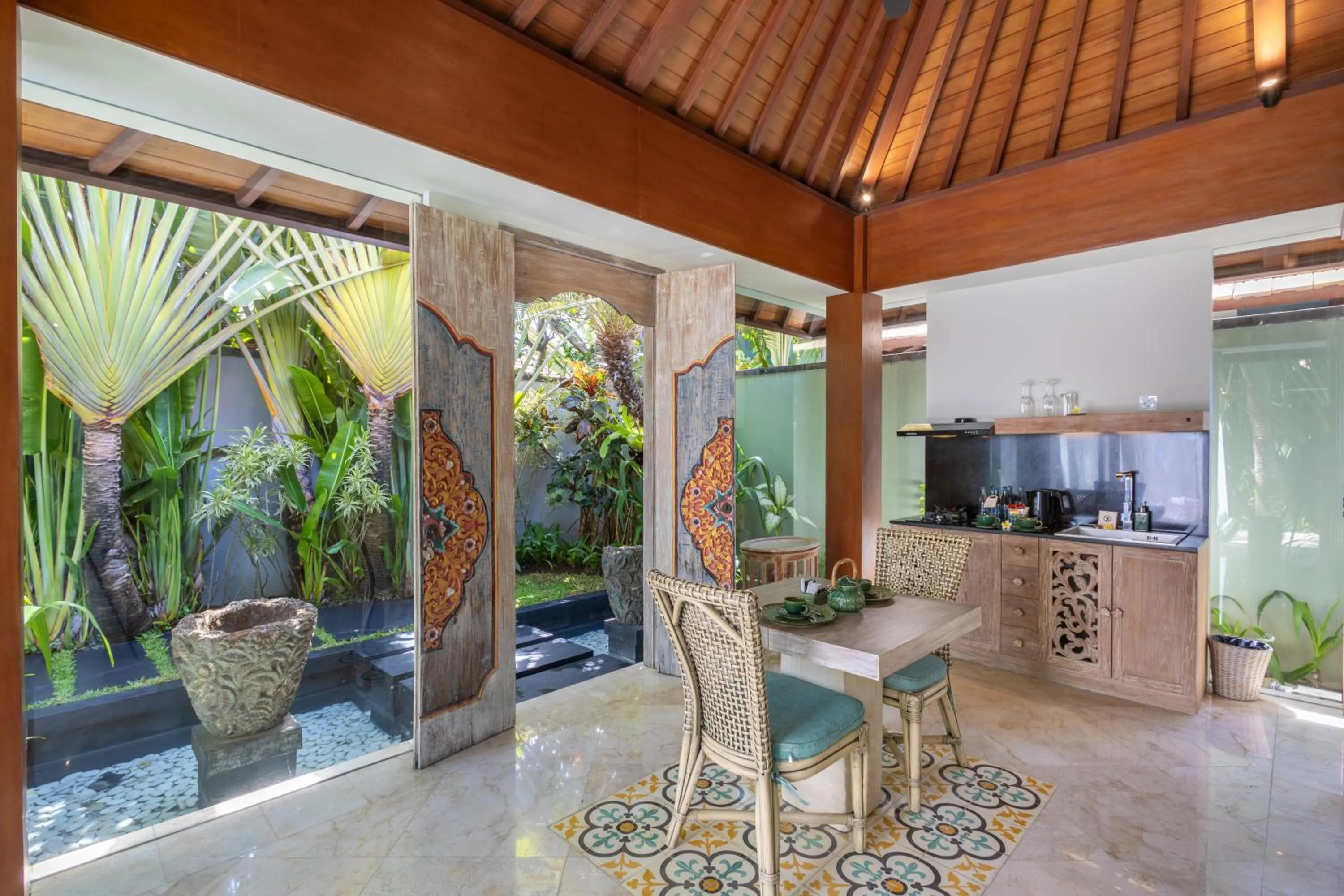 Dining area in The Royal Purnama Luxury Villas - Adults Only