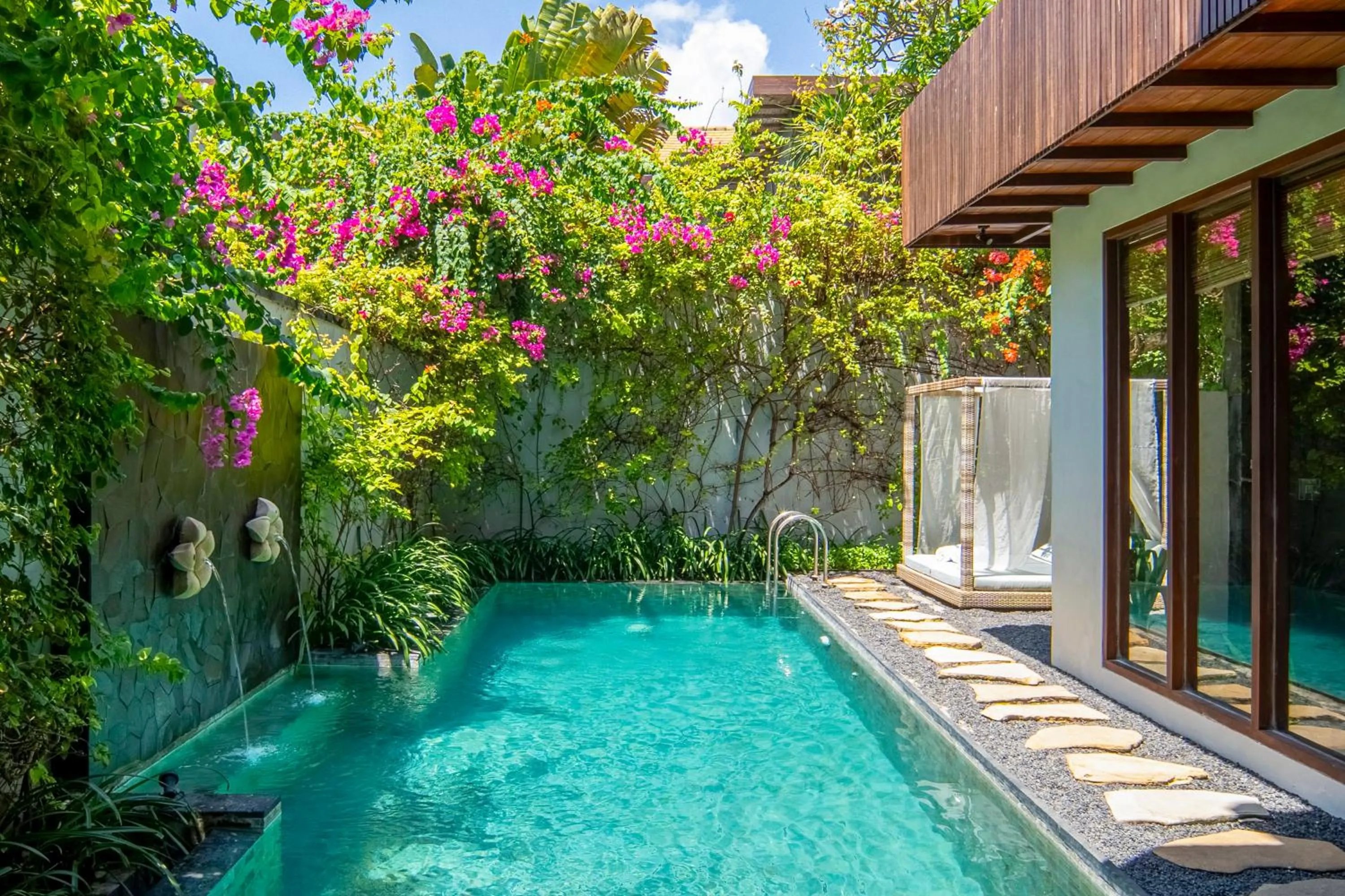 Pool view in The Royal Purnama Luxury Villas - Adults Only