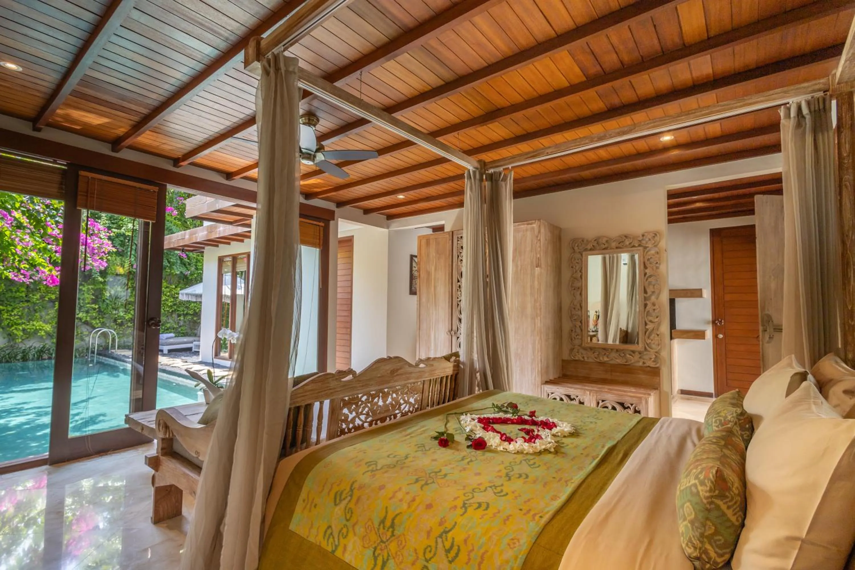 Bedroom, Bed in The Royal Purnama Luxury Villas - Adults Only