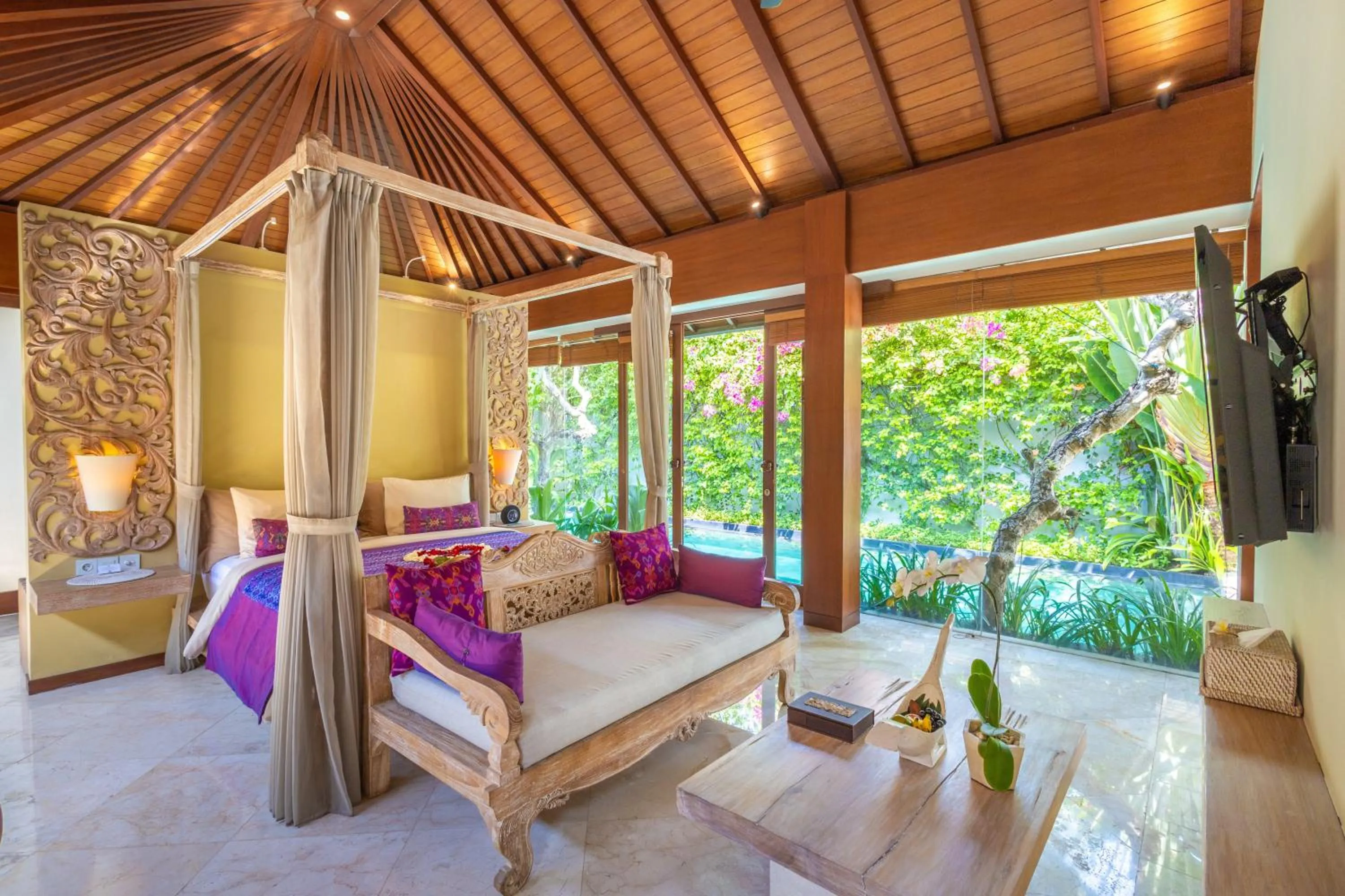 Bedroom in The Royal Purnama Luxury Villas - Adults Only