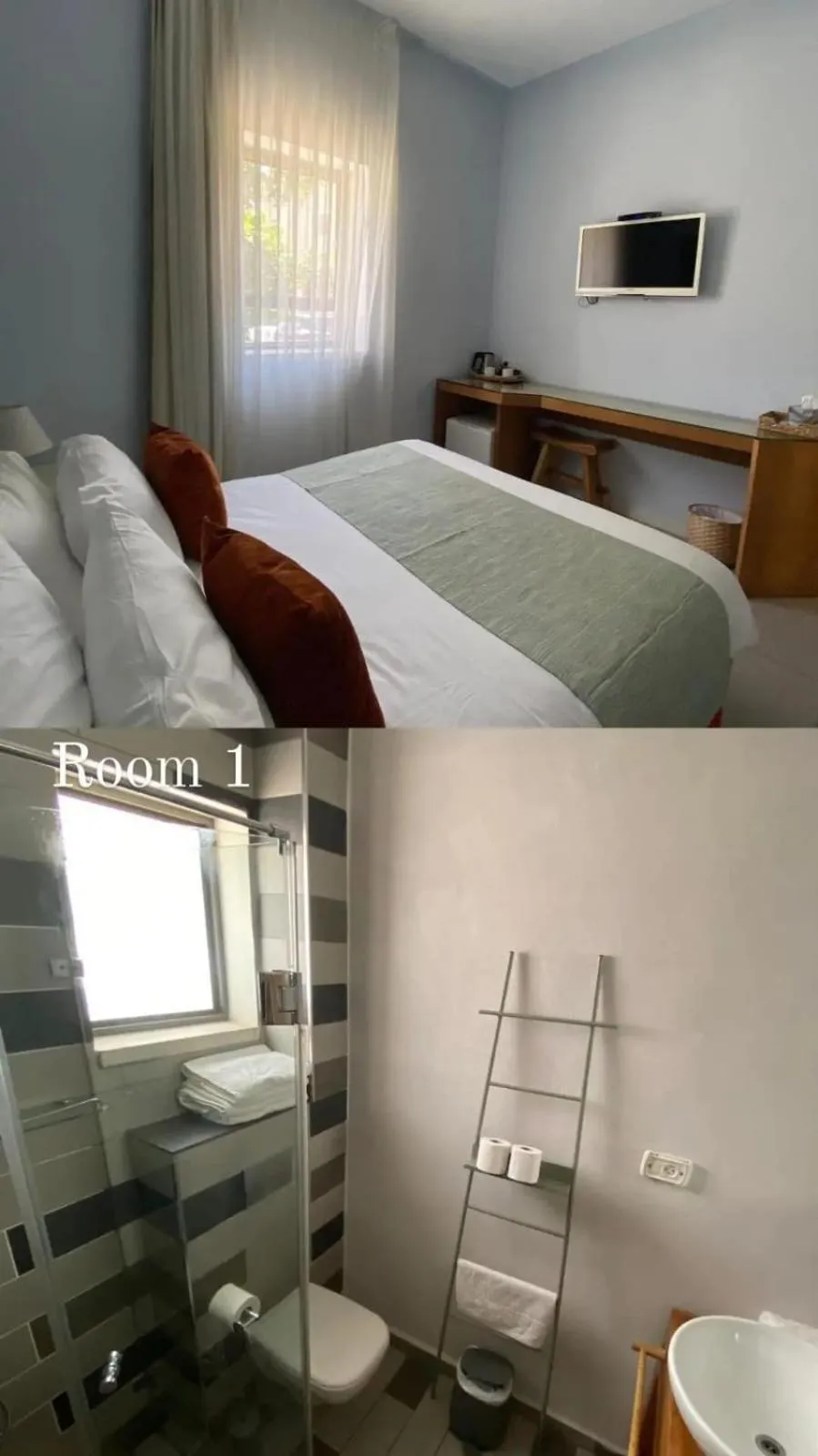 Bed in Bat Galim Boutique Hotel