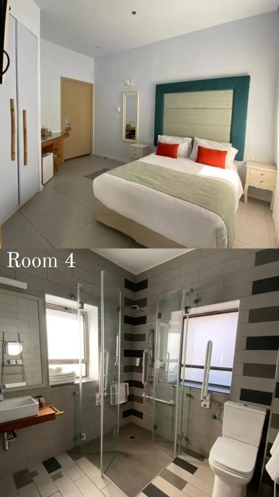 Bed in Bat Galim Boutique Hotel