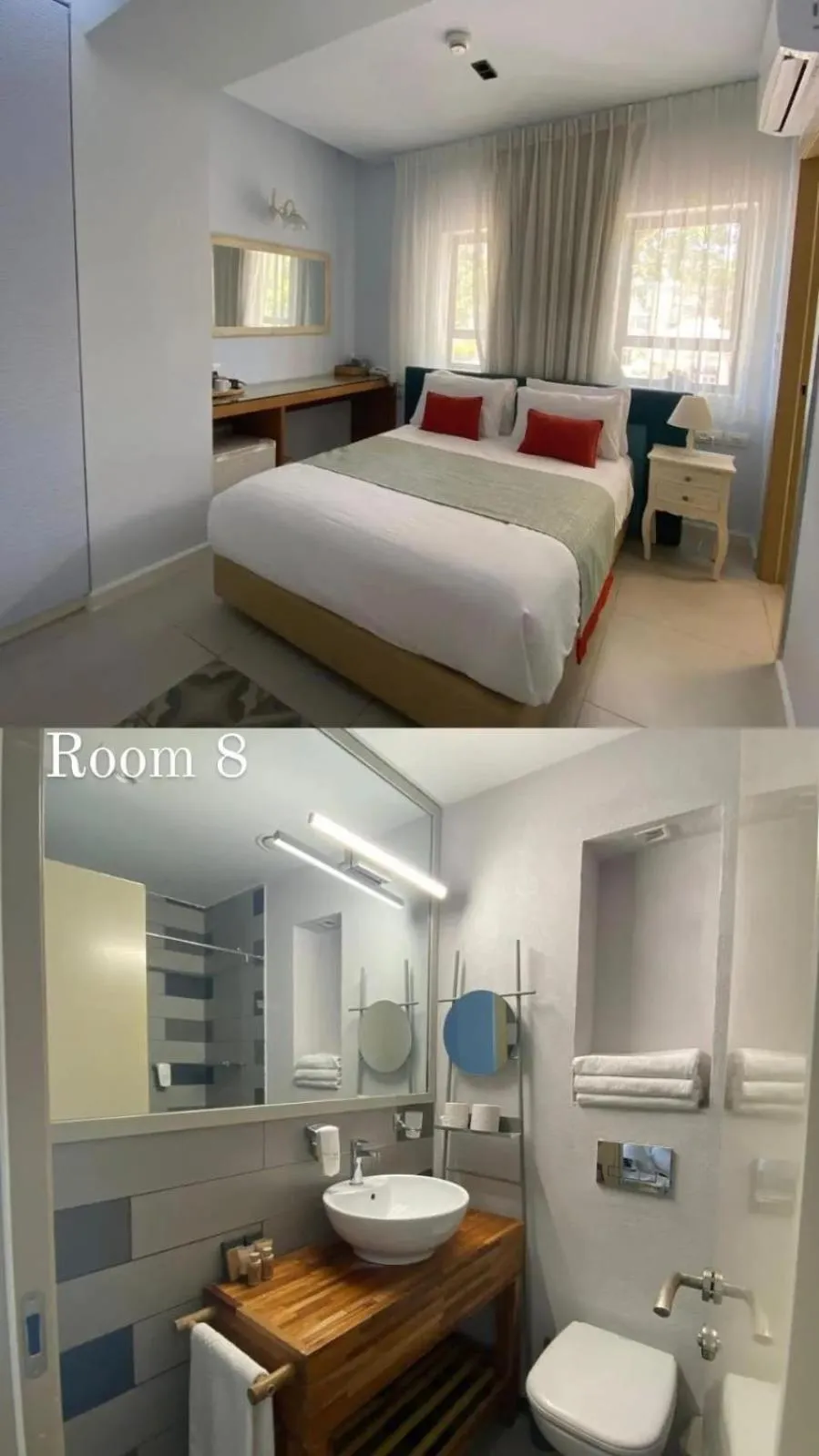 Bed in Bat Galim Boutique Hotel