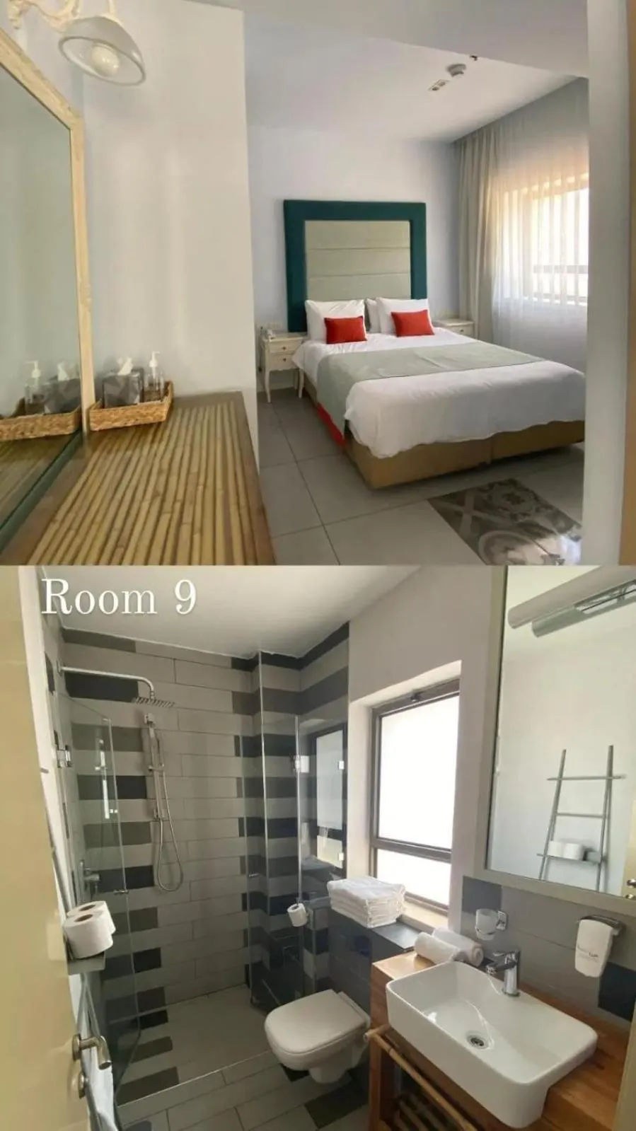 Bed in Bat Galim Boutique Hotel