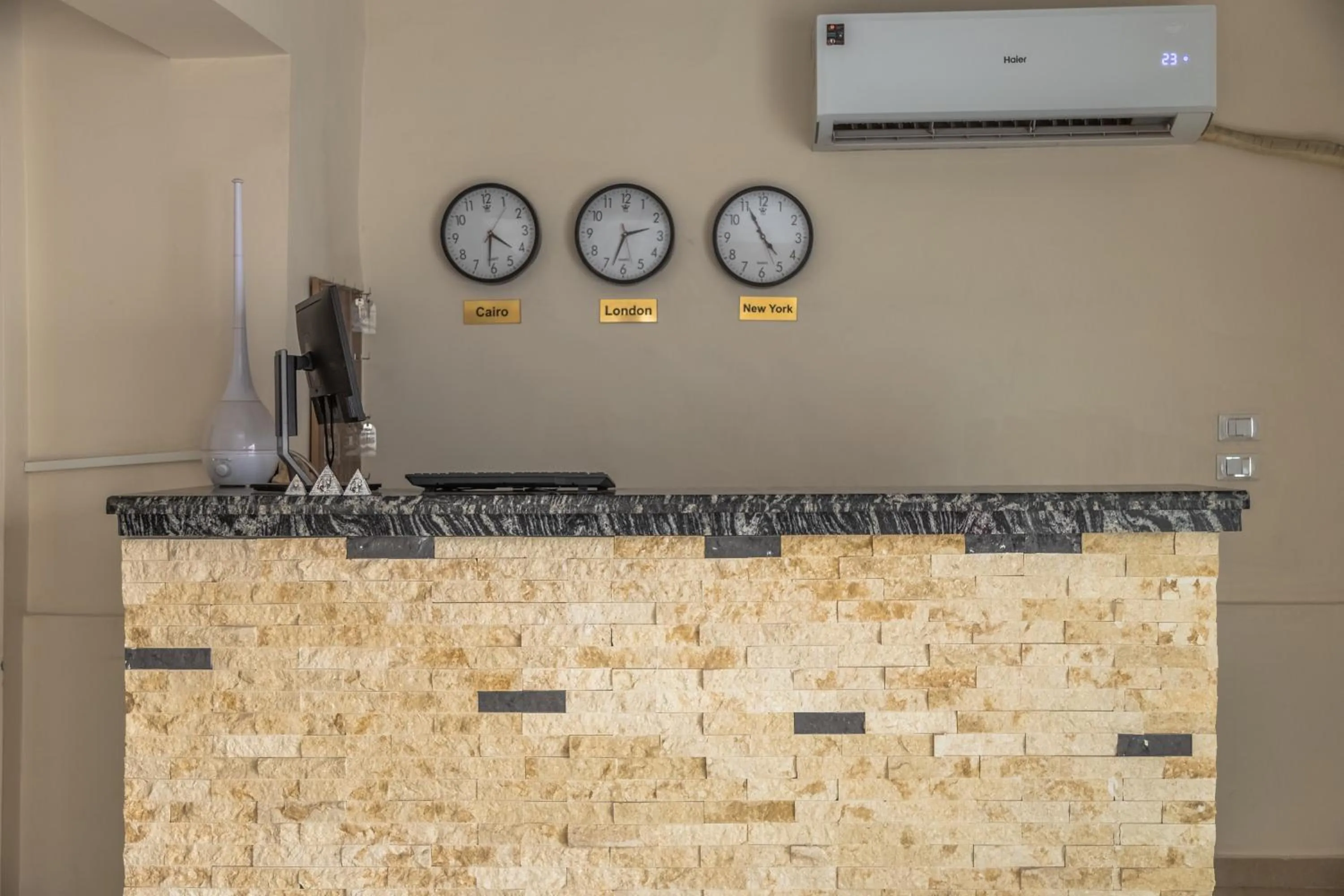 Lobby or reception in Night Pyramids Inn Hotel