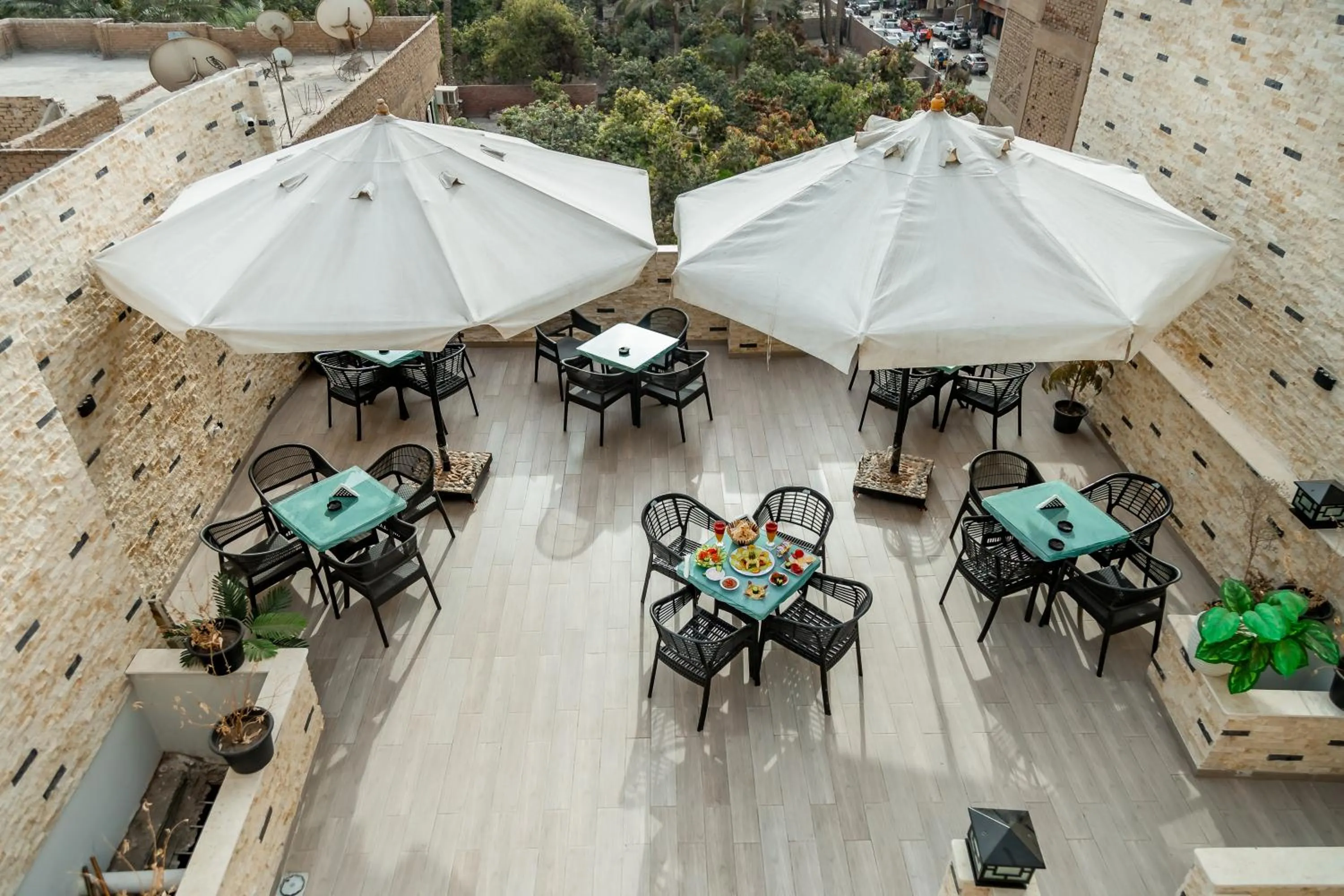 Property building in Night Pyramids Inn Hotel