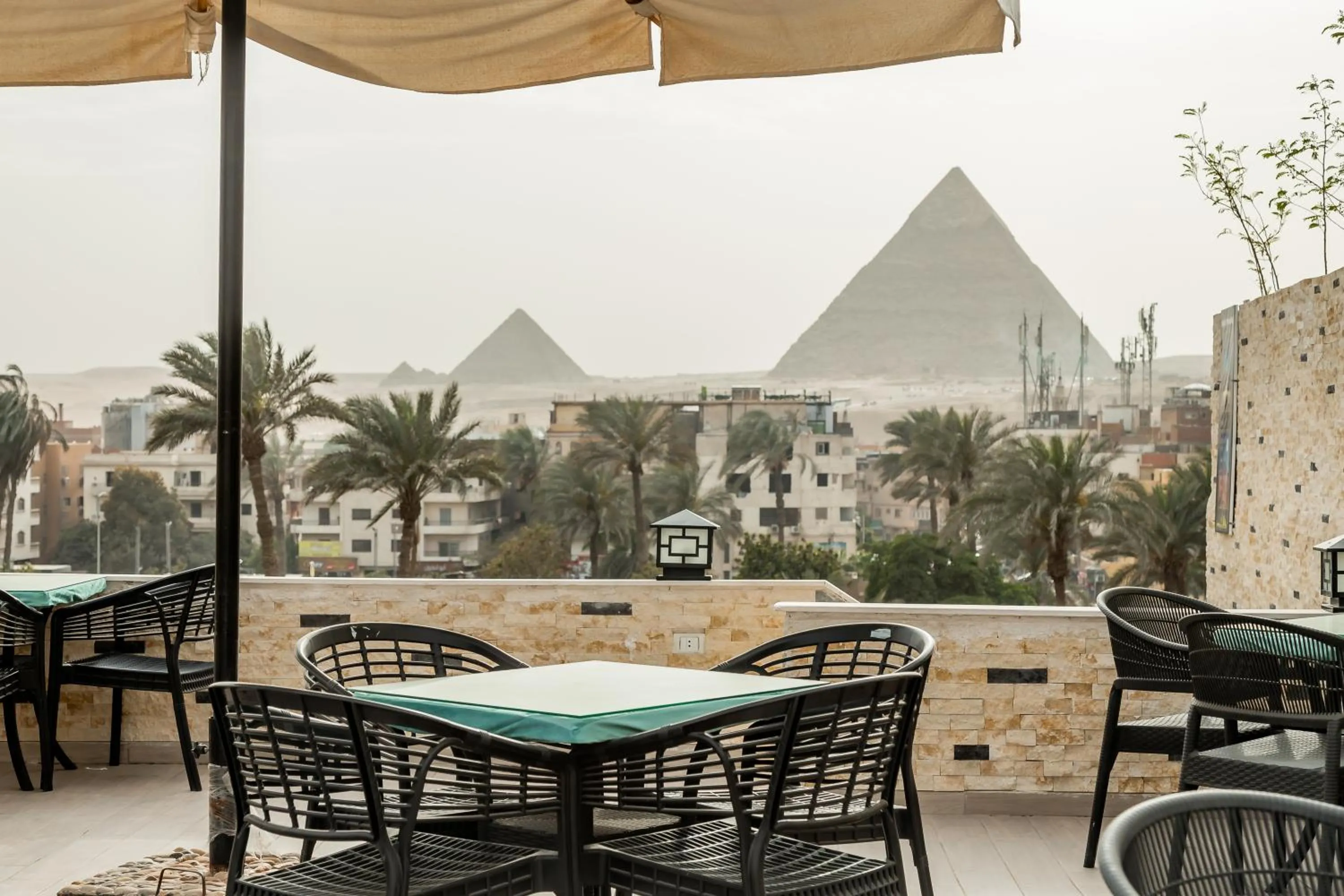 Property building in Night Pyramids Inn Hotel