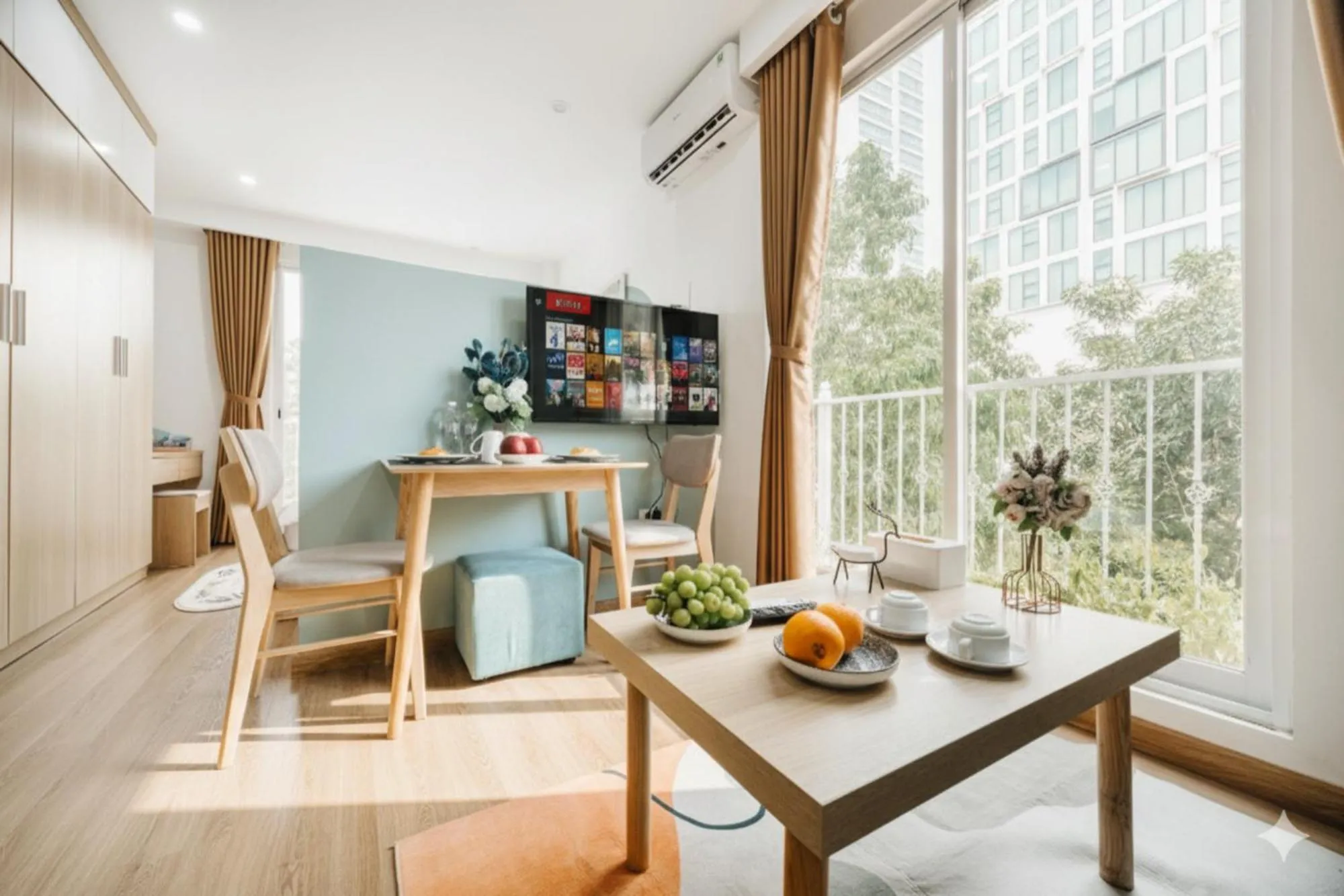 TV and multimedia in Label6 Studio West Lake