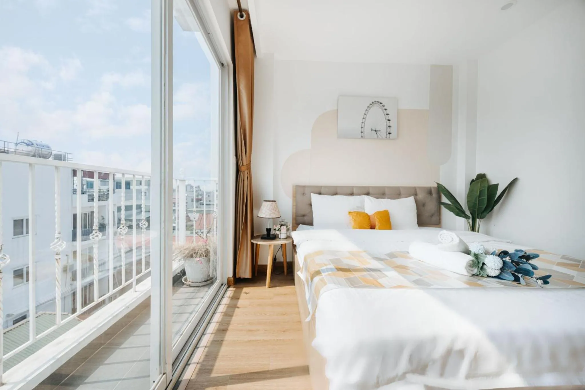 Bed in Label6 Studio West Lake