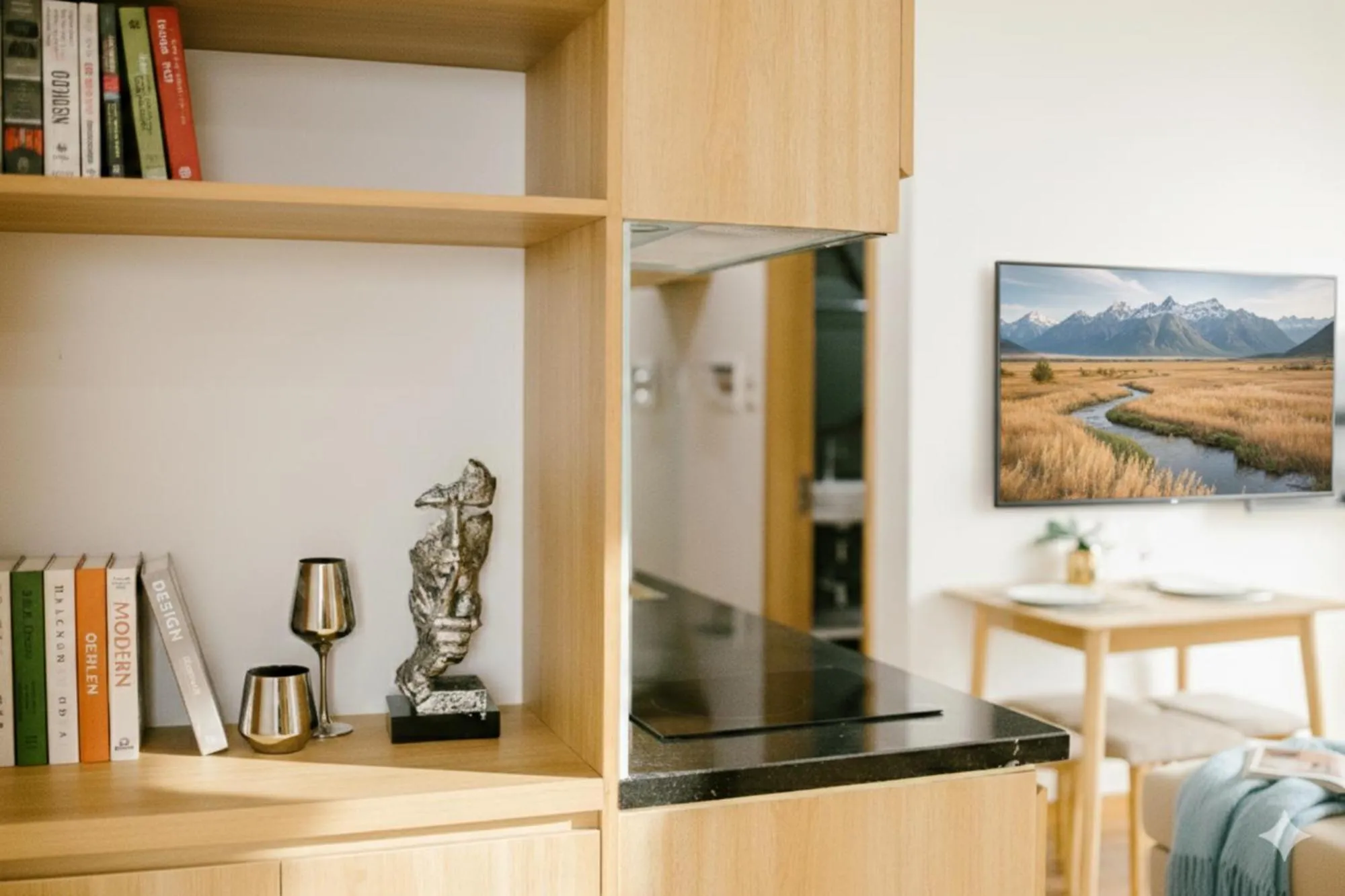 Kitchen or kitchenette in Label6 Studio West Lake