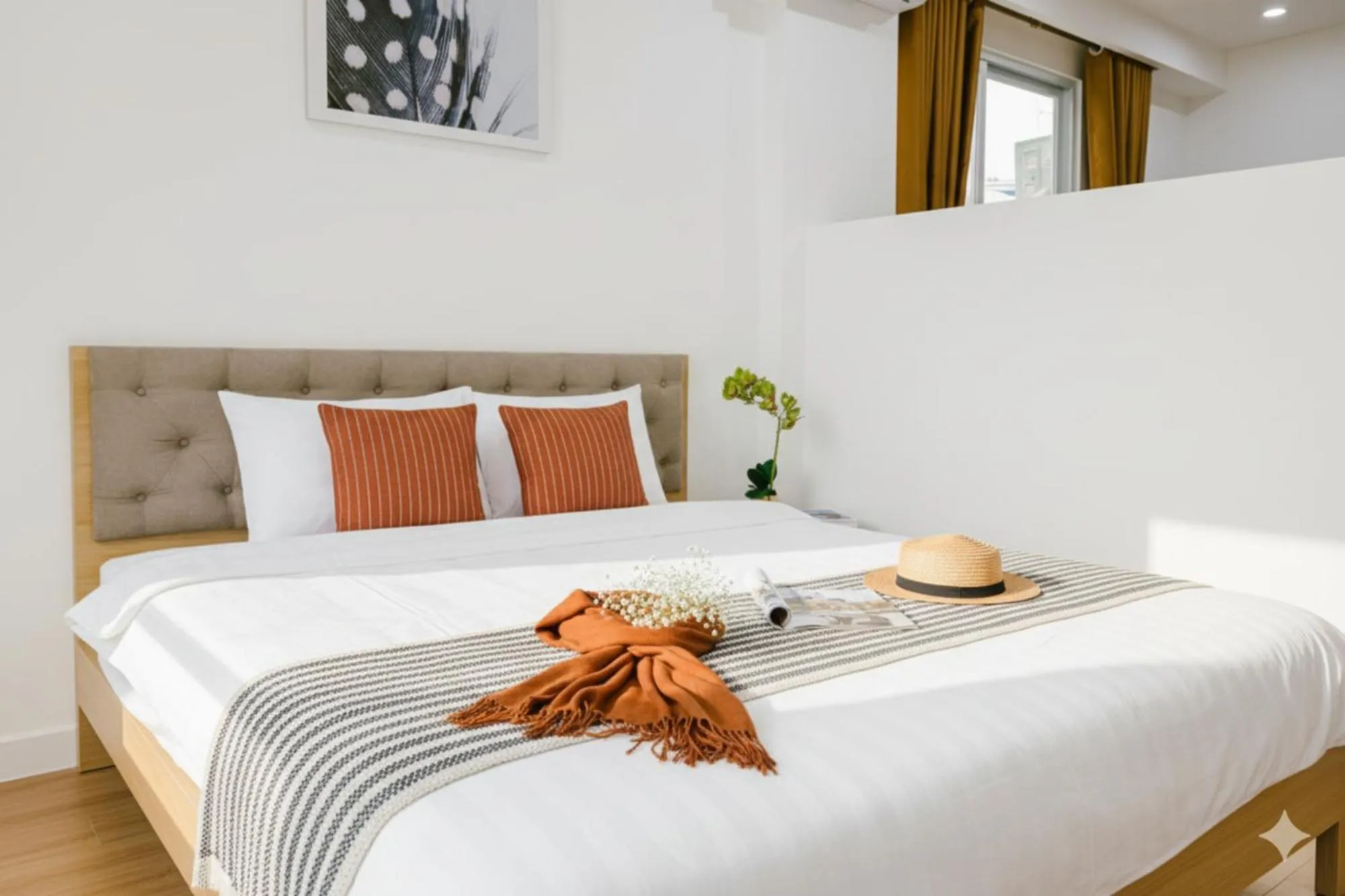 Bedroom, Bed in Label6 Studio West Lake