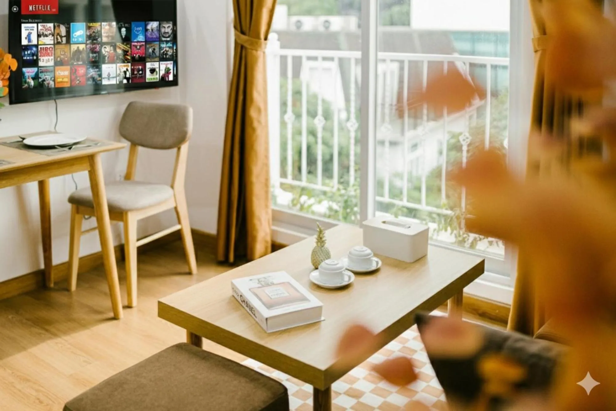 Living room in Label6 Studio West Lake