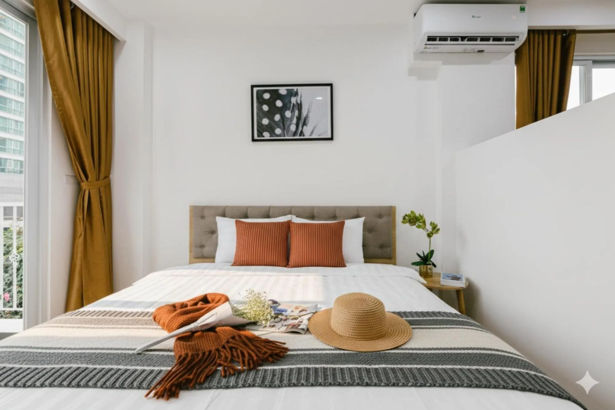 Bed in Label6 Studio West Lake