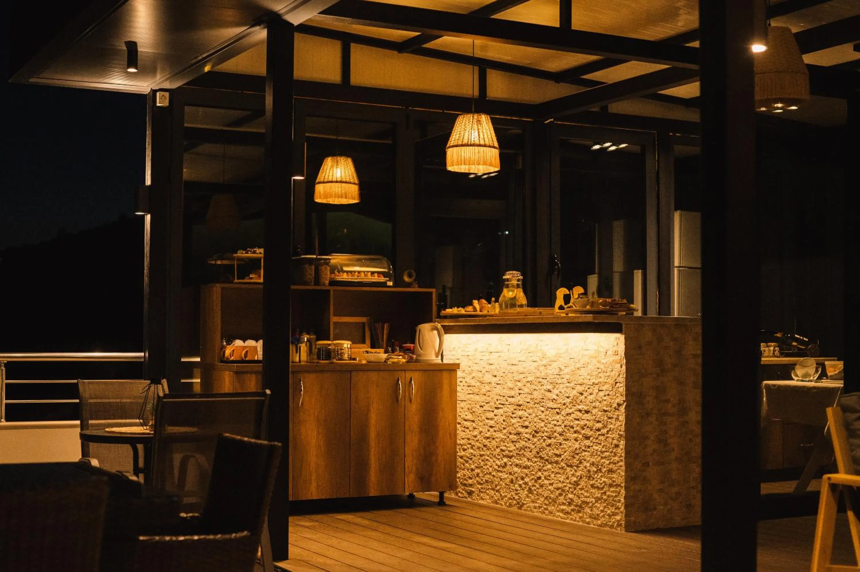 Lounge or bar in Villa Oleander