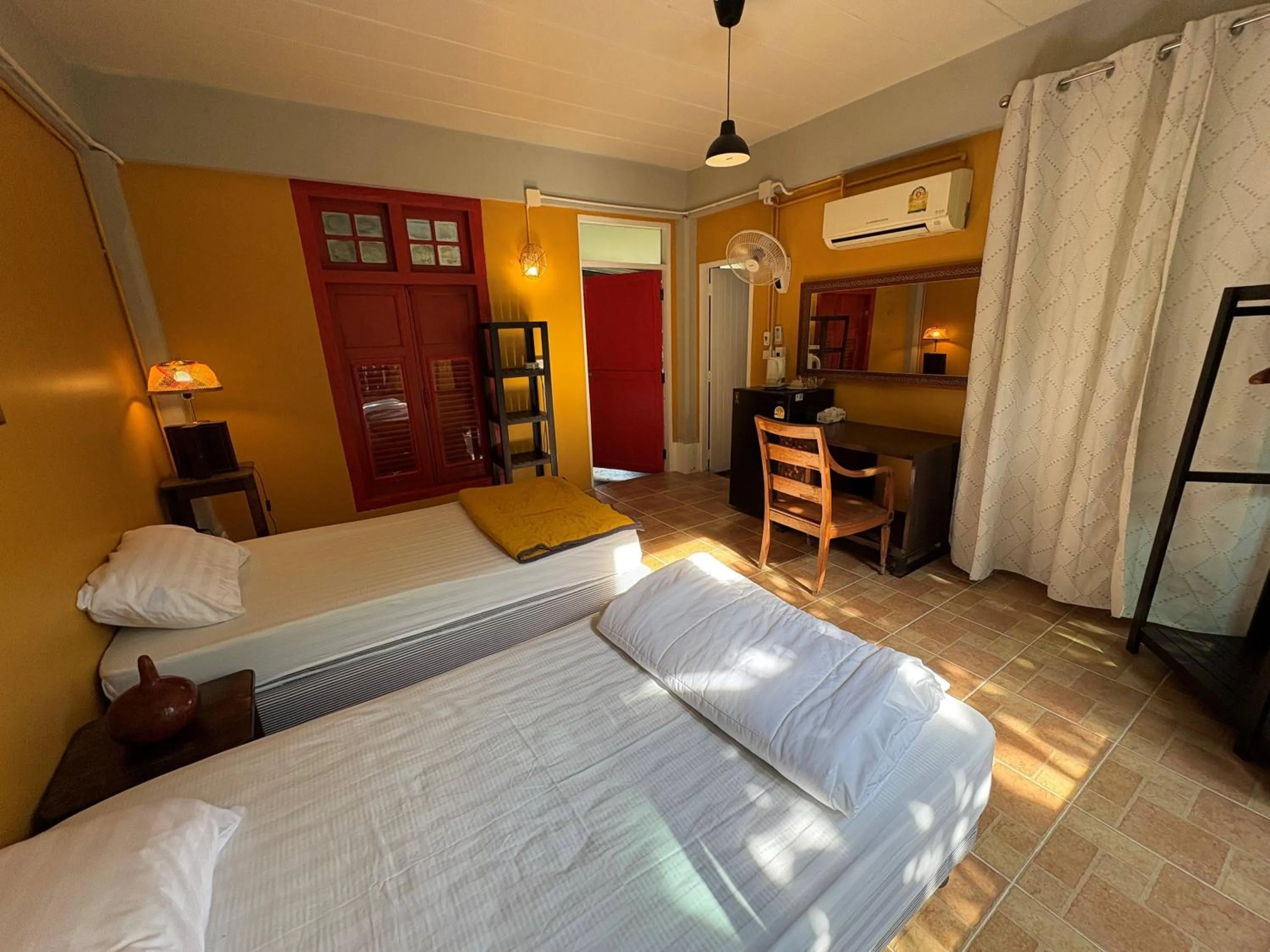 Bed in Golden Mango House