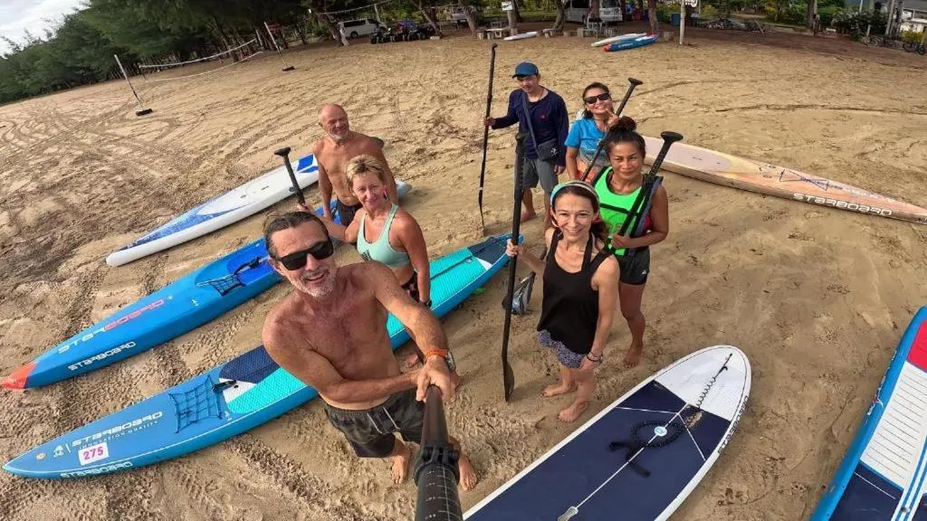 Canoeing in Golden Mango House