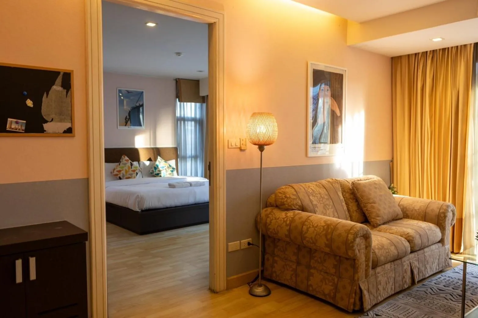 Photo of the whole room, Bed in P Villa Lamoon Thonglor