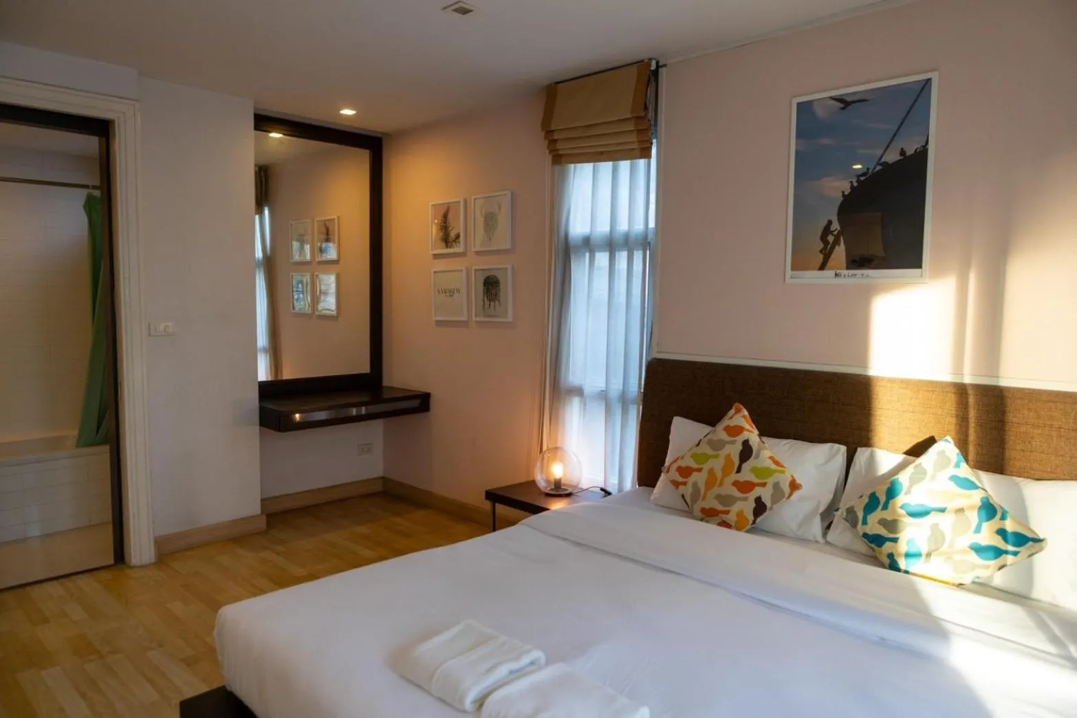 Bedroom, Bed in P Villa Lamoon Thonglor