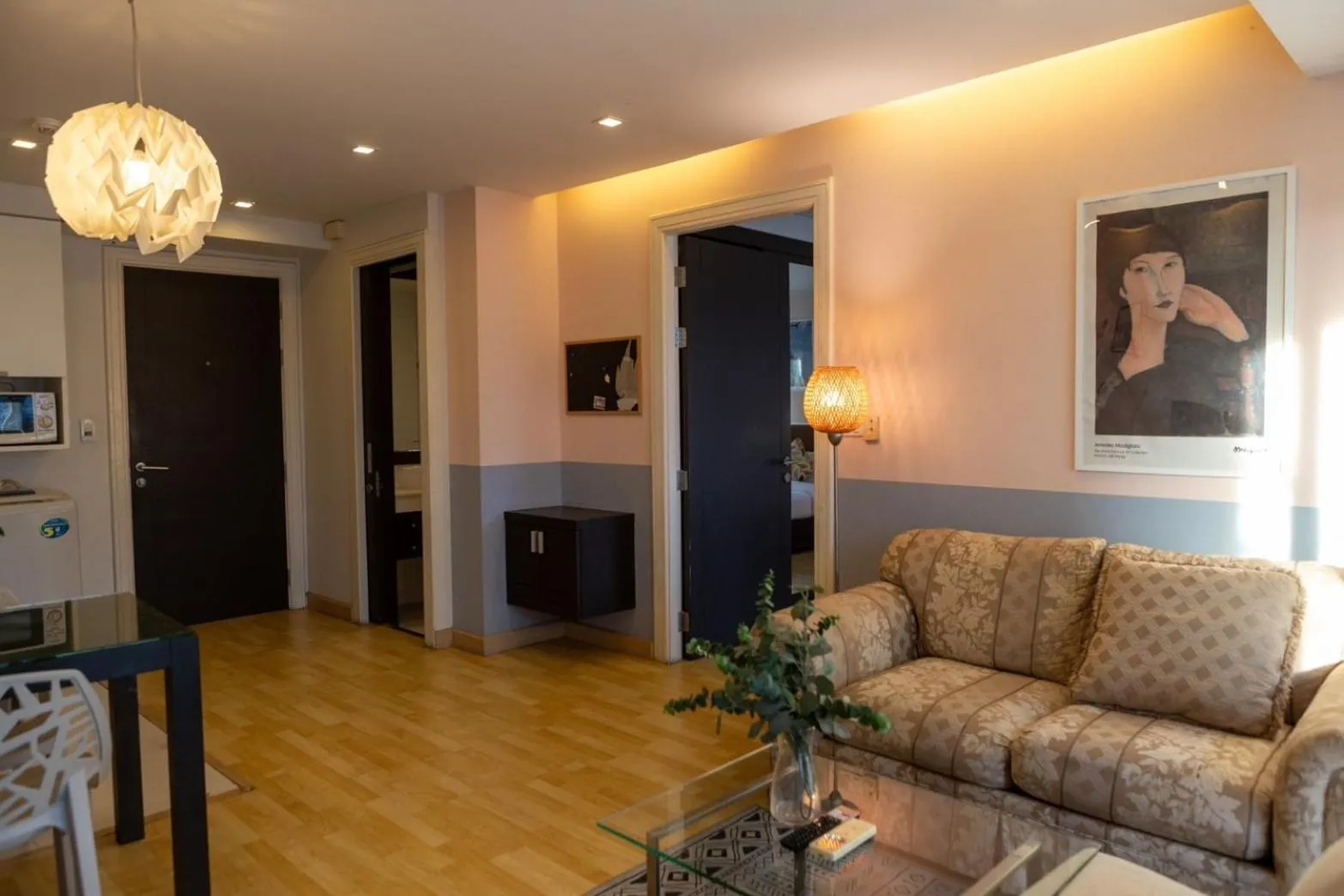 Living room in P Villa Lamoon Thonglor