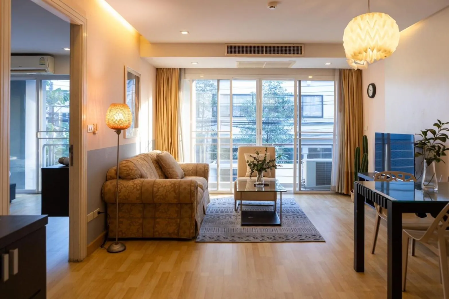 Living room in P Villa Lamoon Thonglor