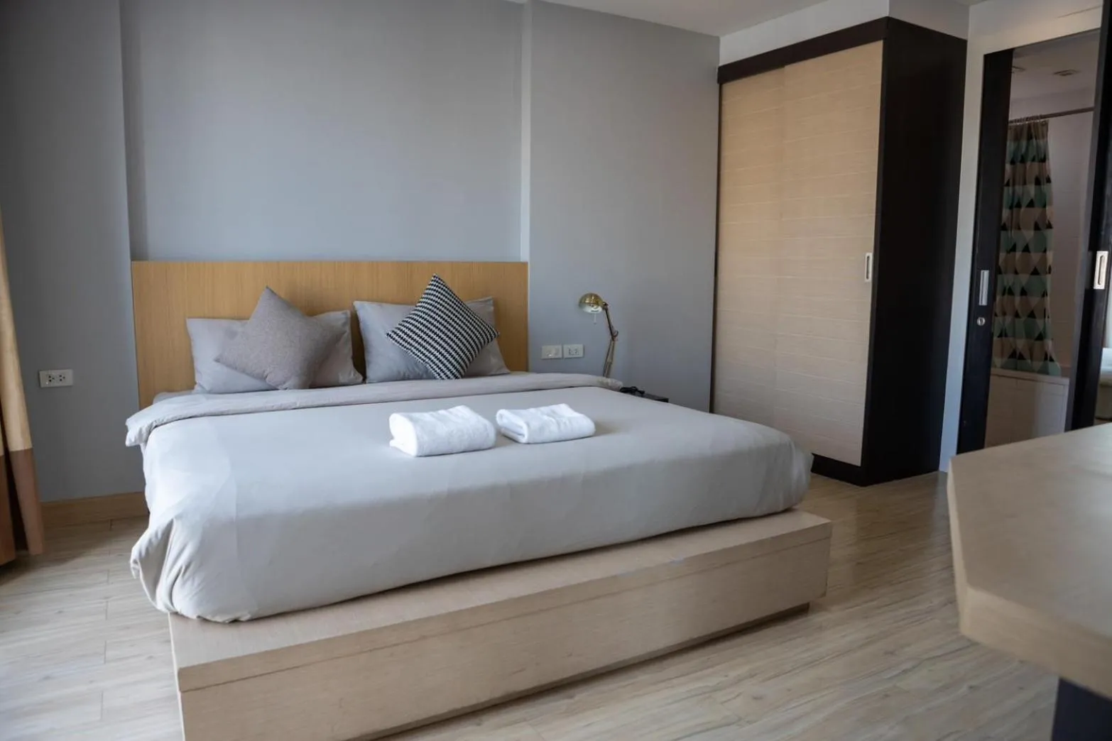 Bed in P Villa Lamoon Thonglor