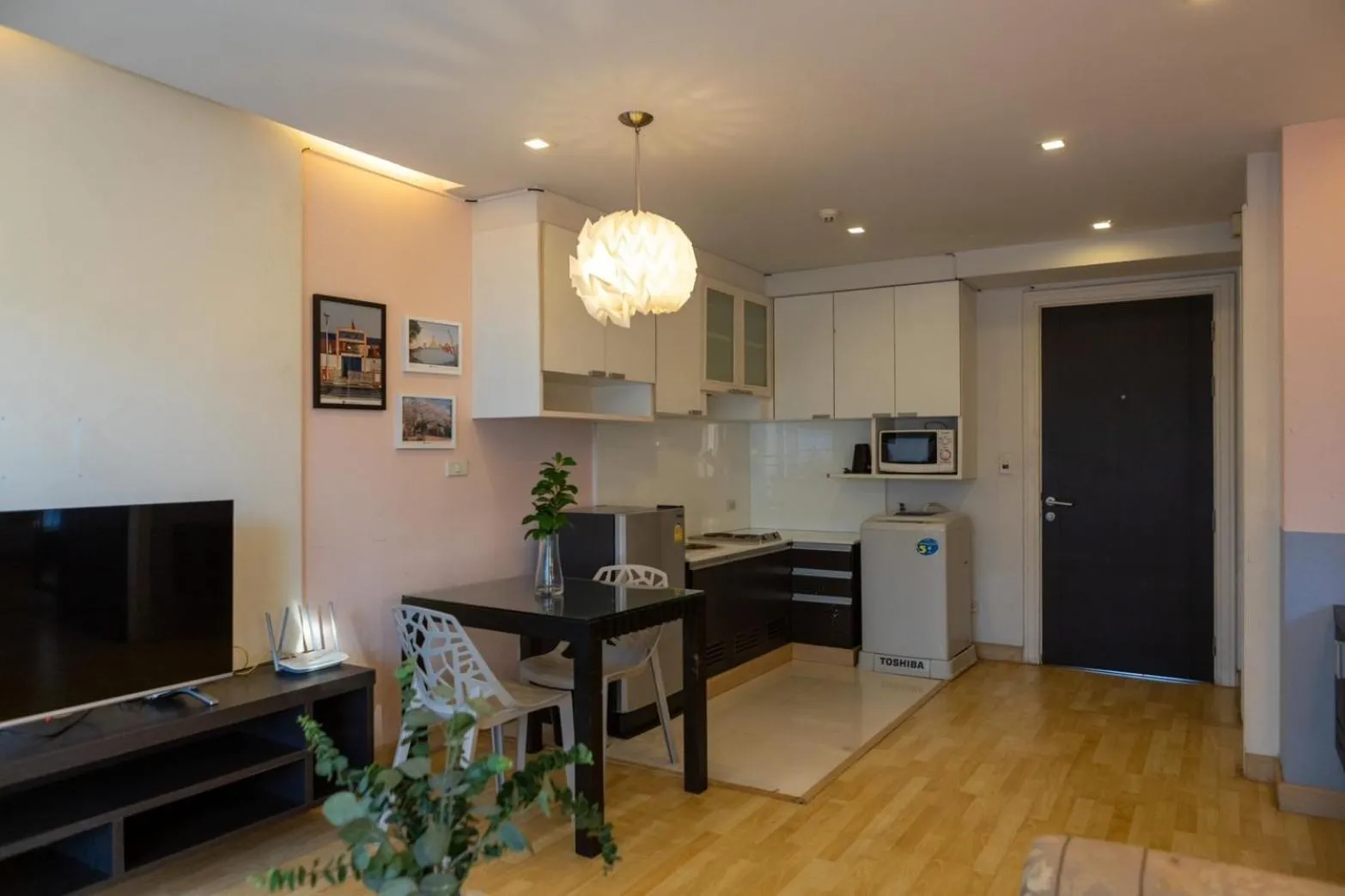 Kitchen or kitchenette in P Villa Lamoon Thonglor