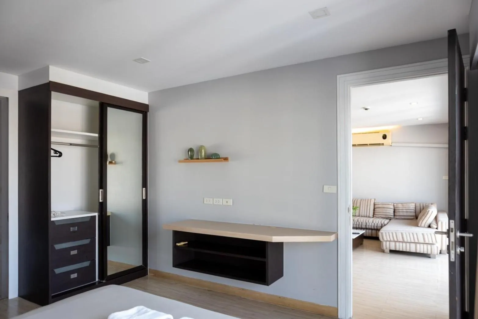 Photo of the whole room, Bed in P Villa Lamoon Thonglor