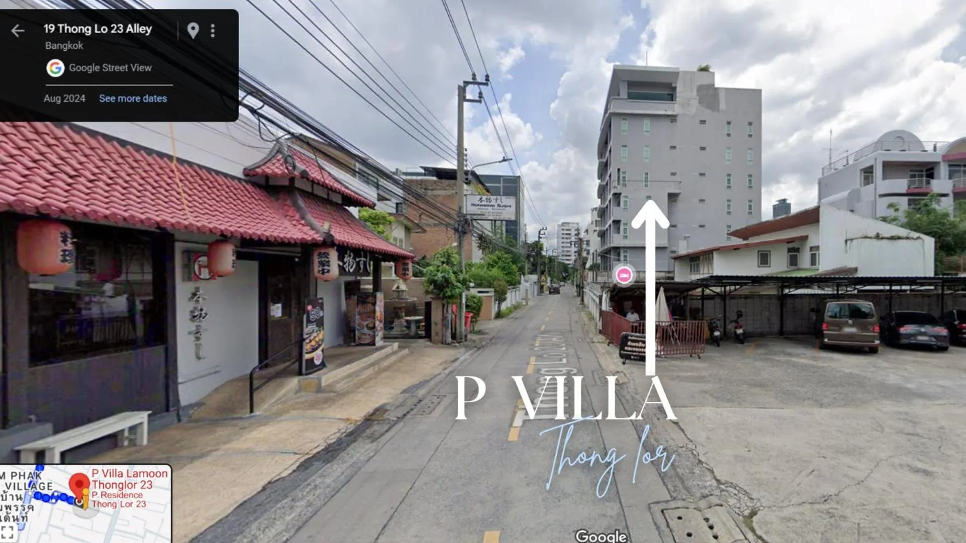 Property building in P Villa Lamoon Thonglor