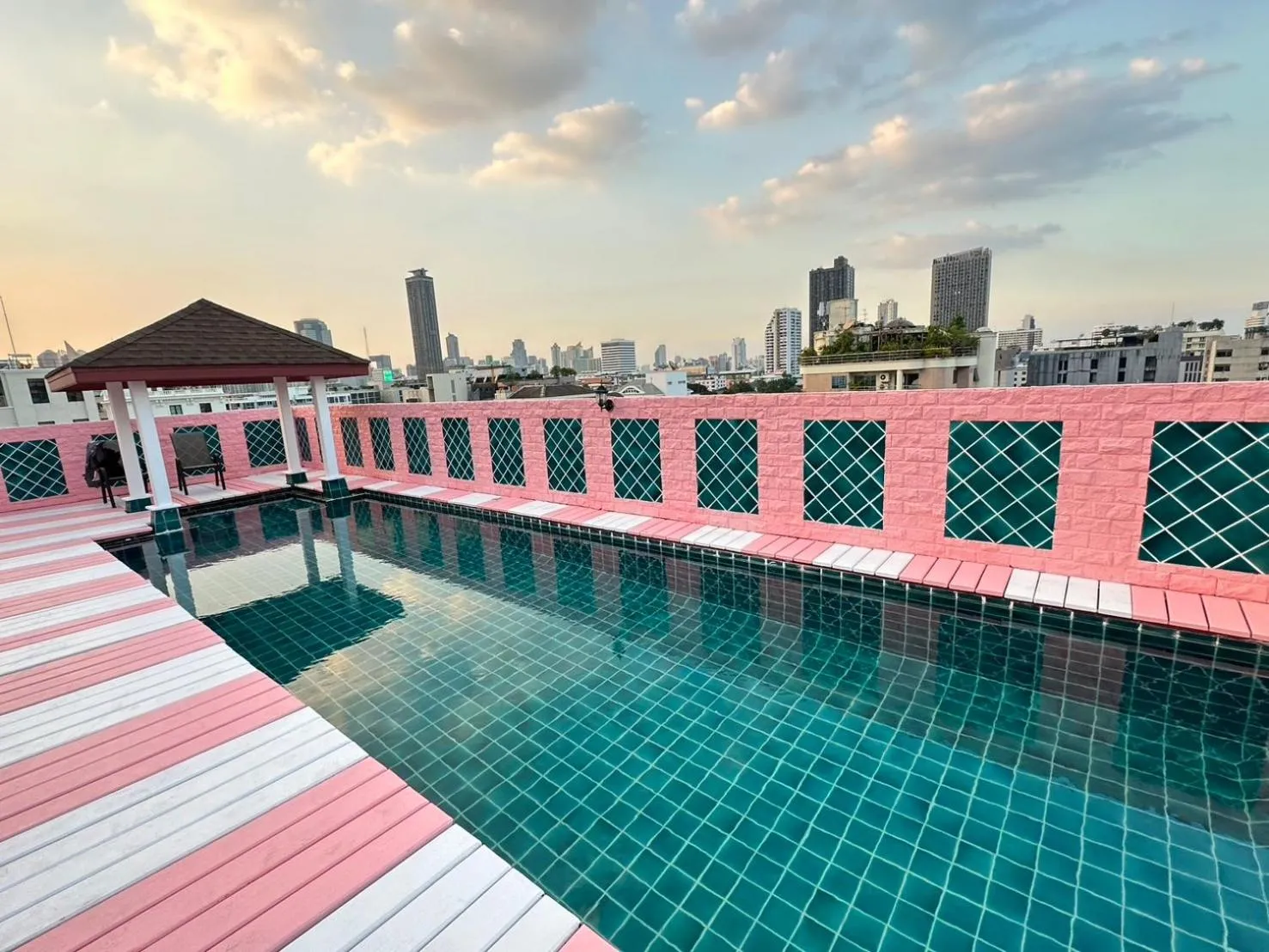 Swimming pool in P Villa Lamoon Thonglor