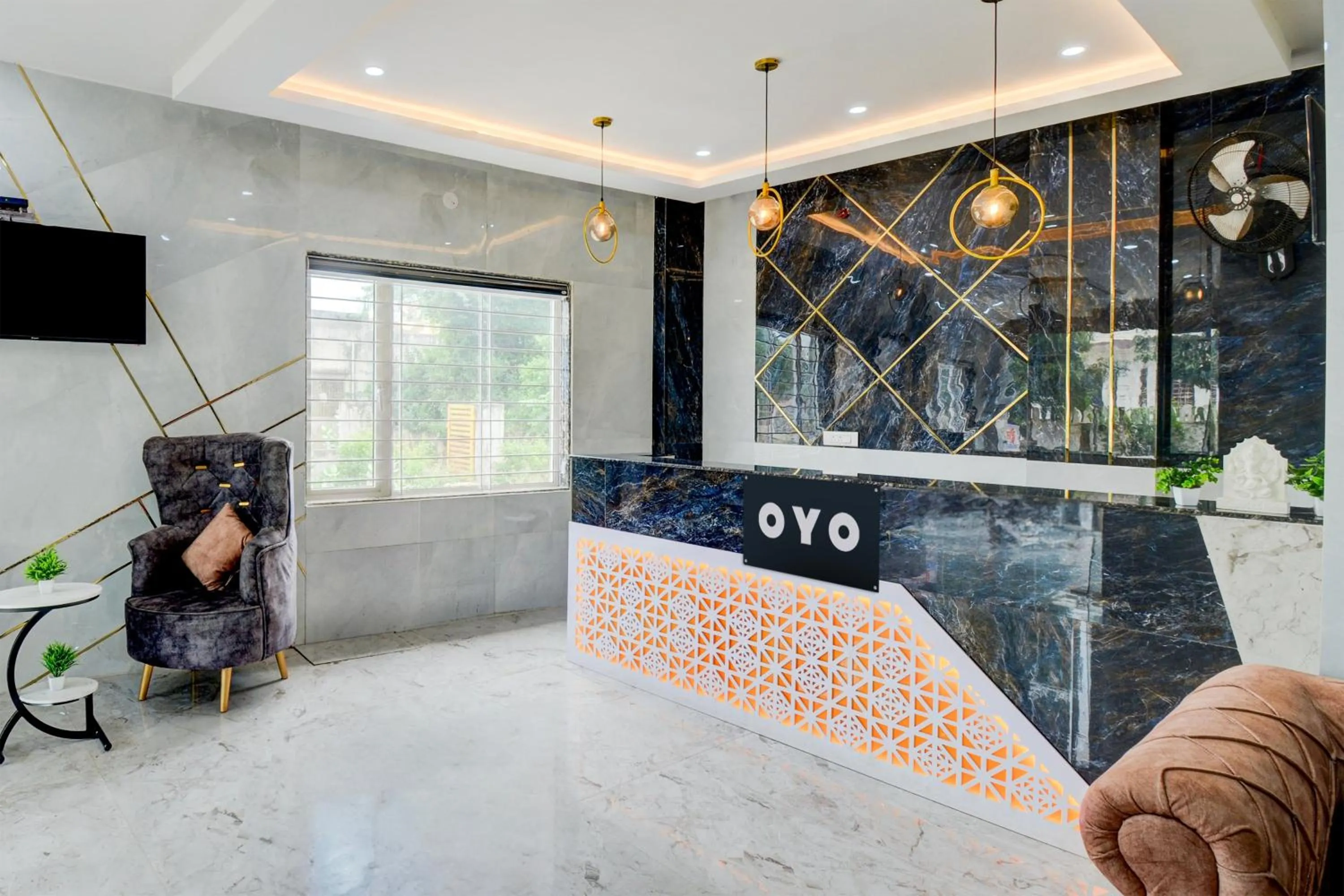 Lobby or reception in Hotel O Simony Palace