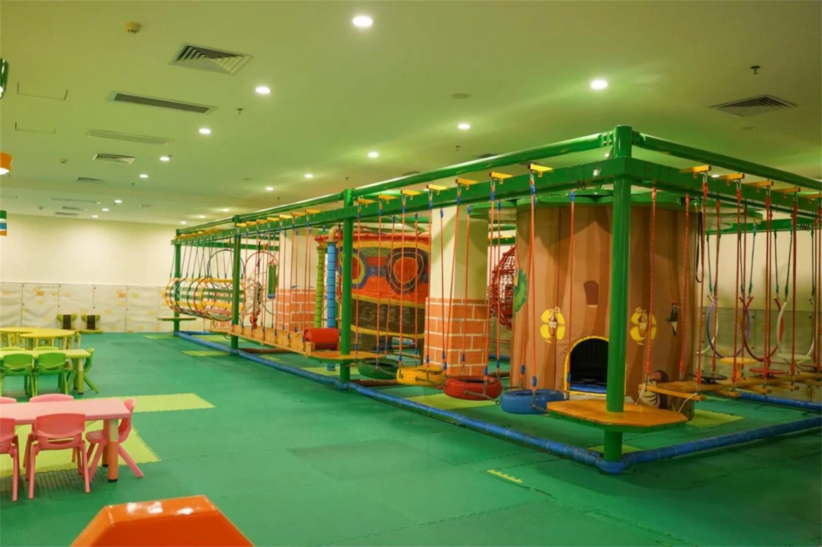 Children play ground in Yangshuo Riverside Resorts Hotel