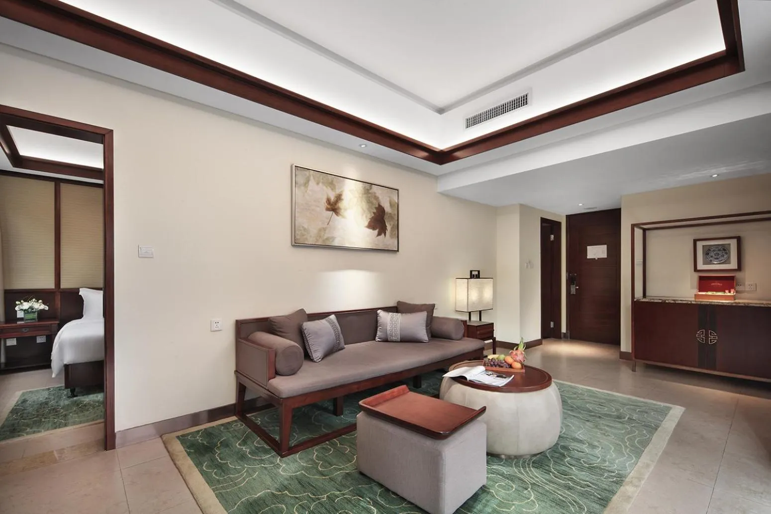 Seating area in Yangshuo Riverside Resorts Hotel