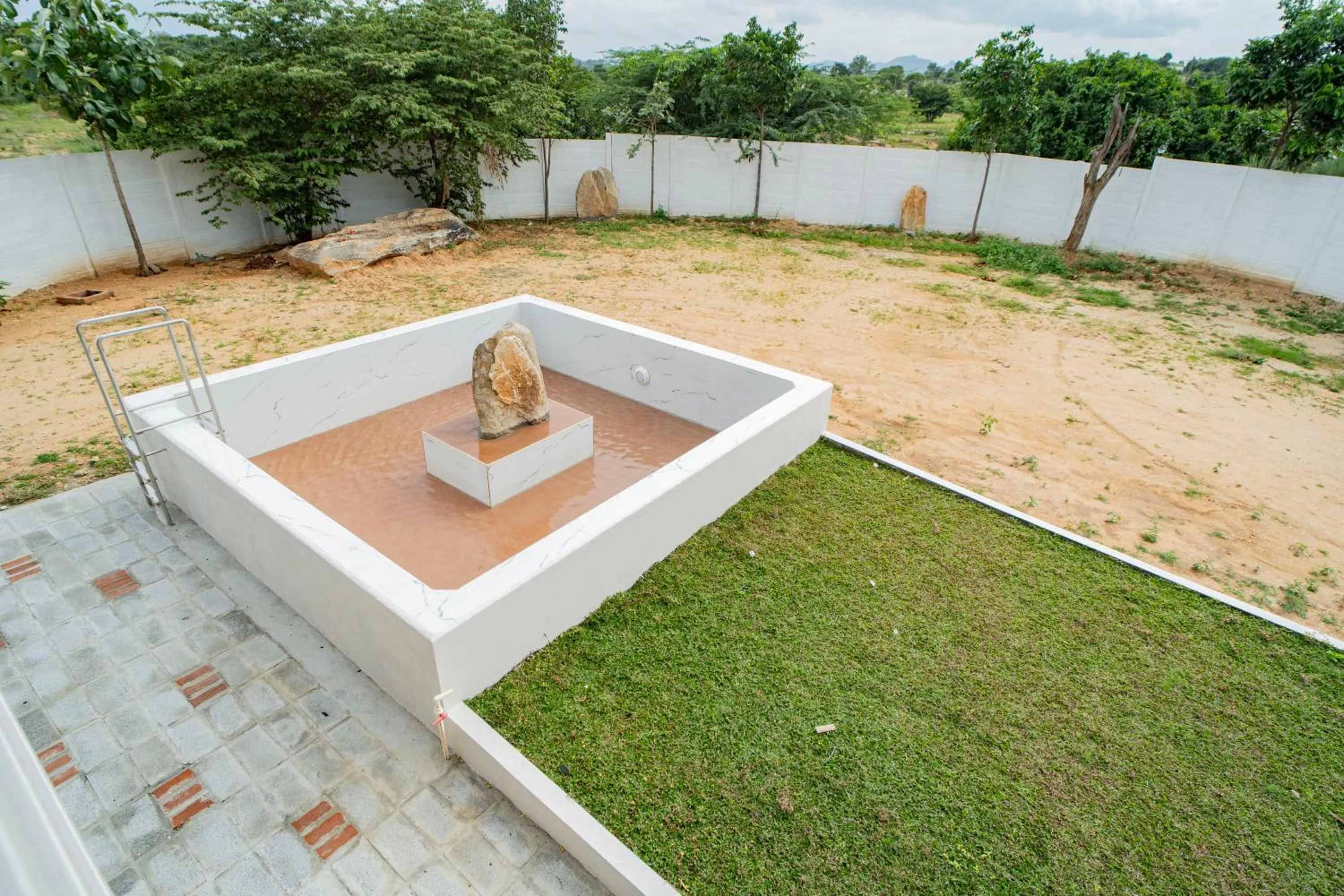 Natural landscape in Habba Dates Villa Near Chikkaballapur