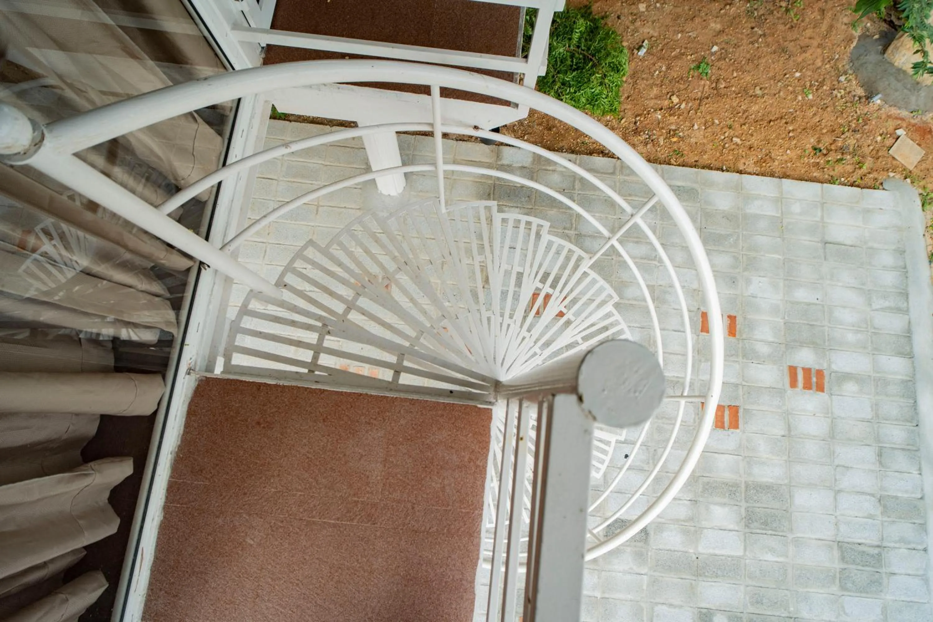 Balcony/Terrace in Habba Dates Villa Near Chikkaballapur