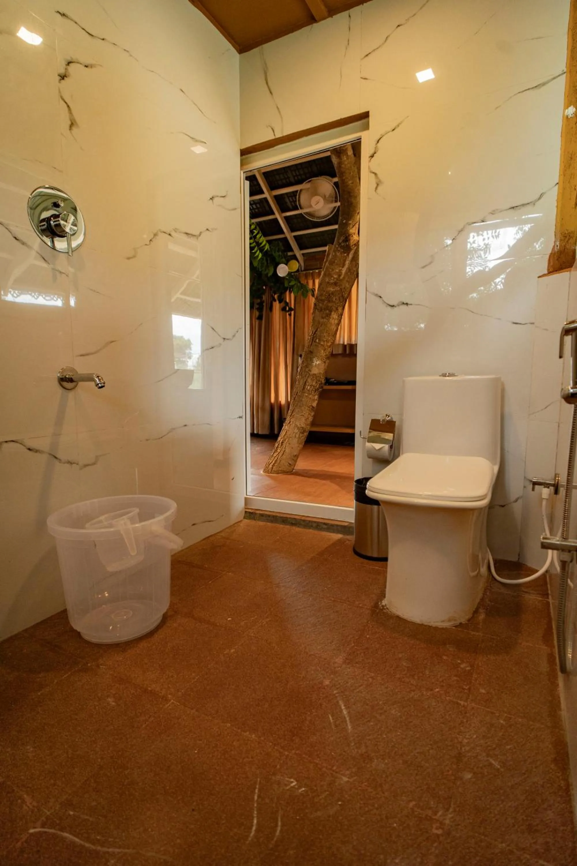 Bathroom in Habba Dates Villa Near Chikkaballapur