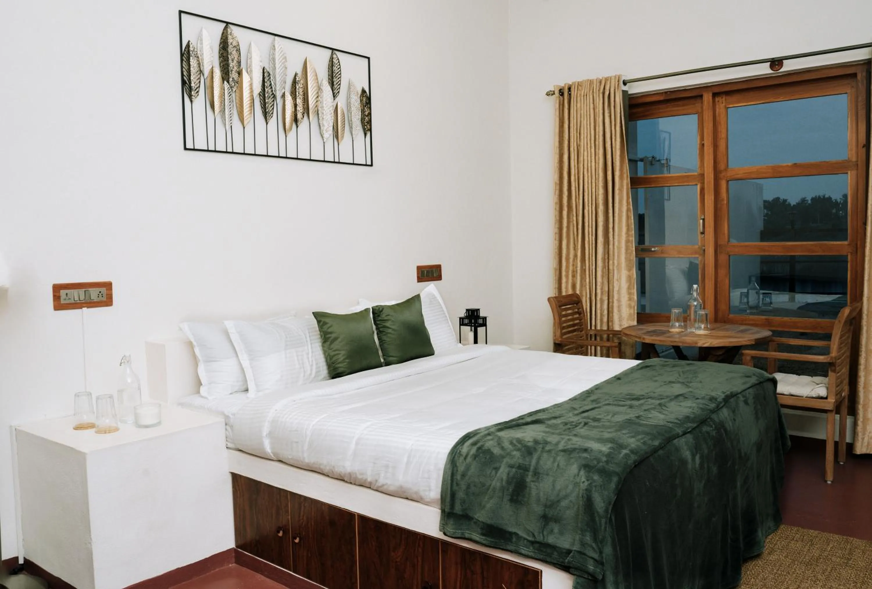 Bedroom, Bed in Habba Dates Villa Near Chikkaballapur