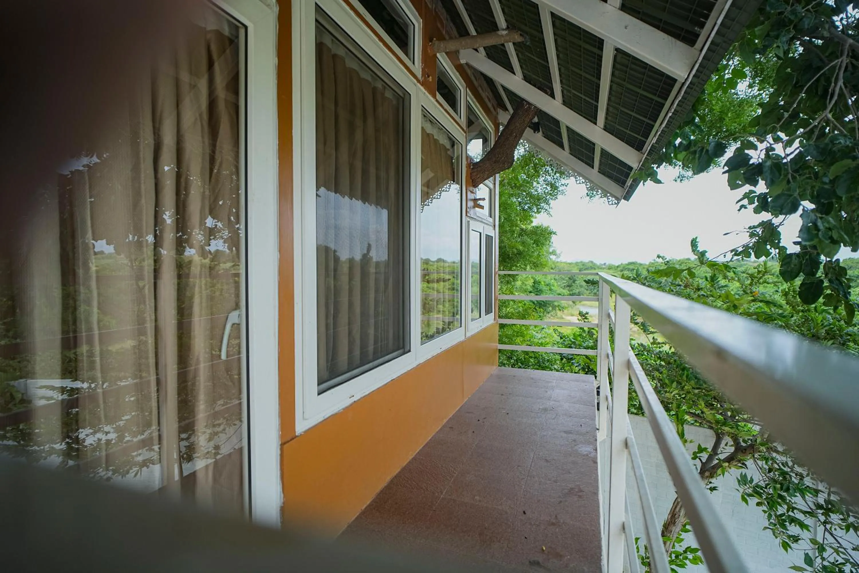 Balcony/Terrace in Habba Dates Villa Near Chikkaballapur