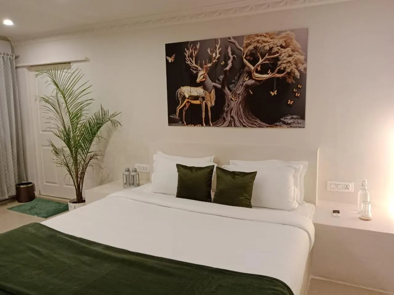 Bedroom, Bed in Habba Dates Villa Near Chikkaballapur