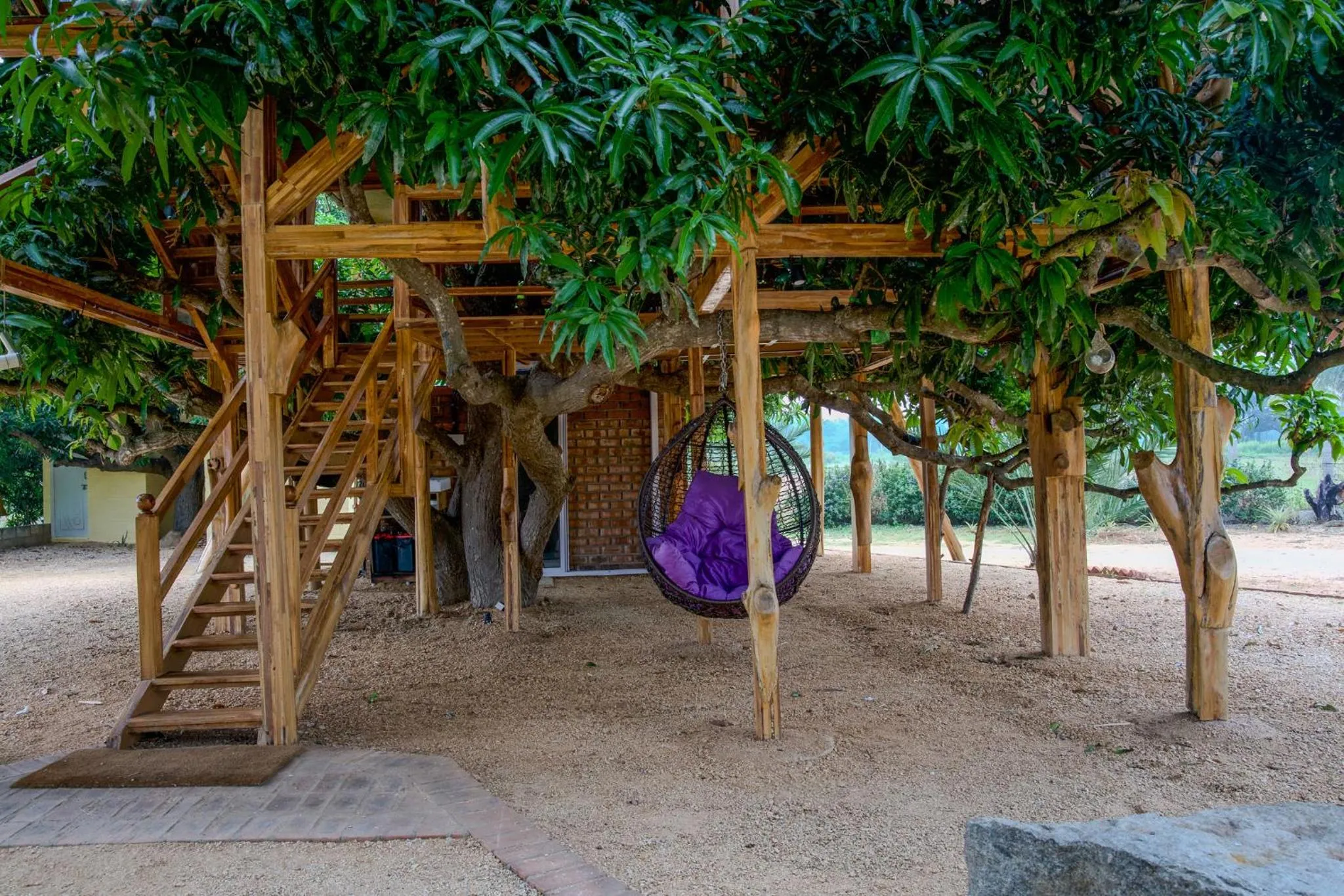Facade/entrance in Habba Dates Villa Near Chikkaballapur