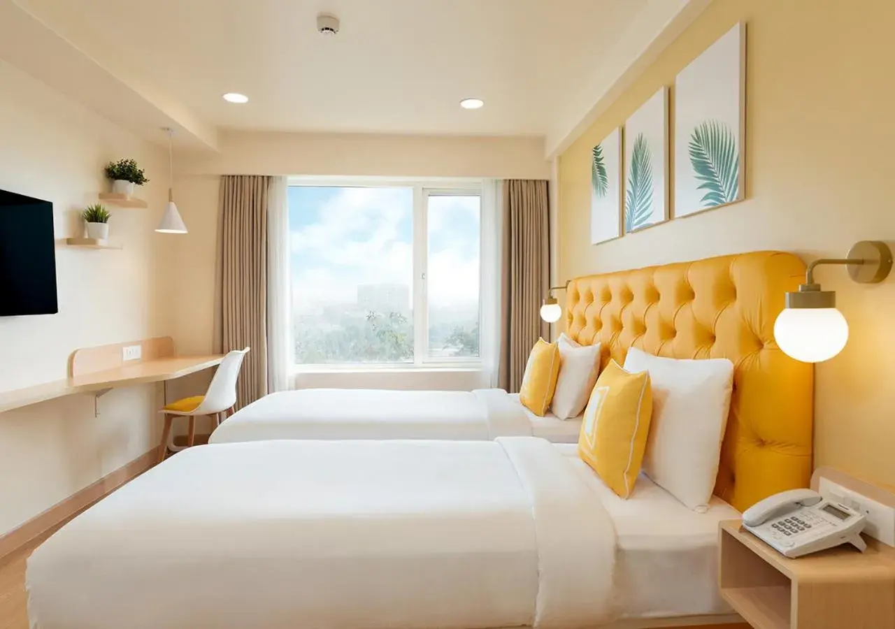 Standard Twin Room - single occupancy in Bloom Hotel - SG Highway Standard Twin Room - single occupancy in Bloom Hotel - SG Highway