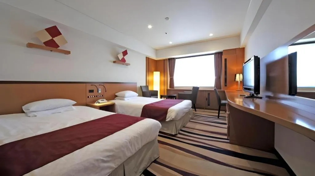 Bed in Gifu Grand Hotel