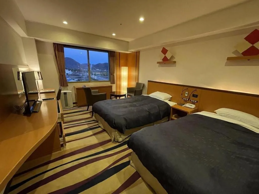 Bed in Gifu Grand Hotel