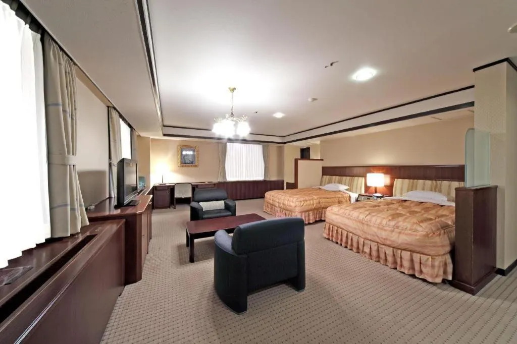 Bed in Gifu Grand Hotel