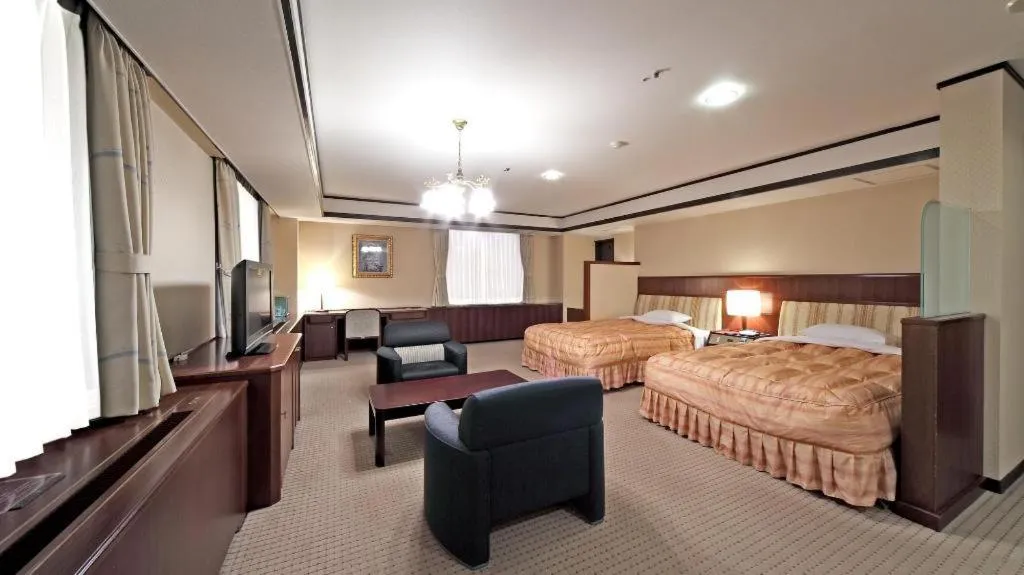 Bed in Gifu Grand Hotel